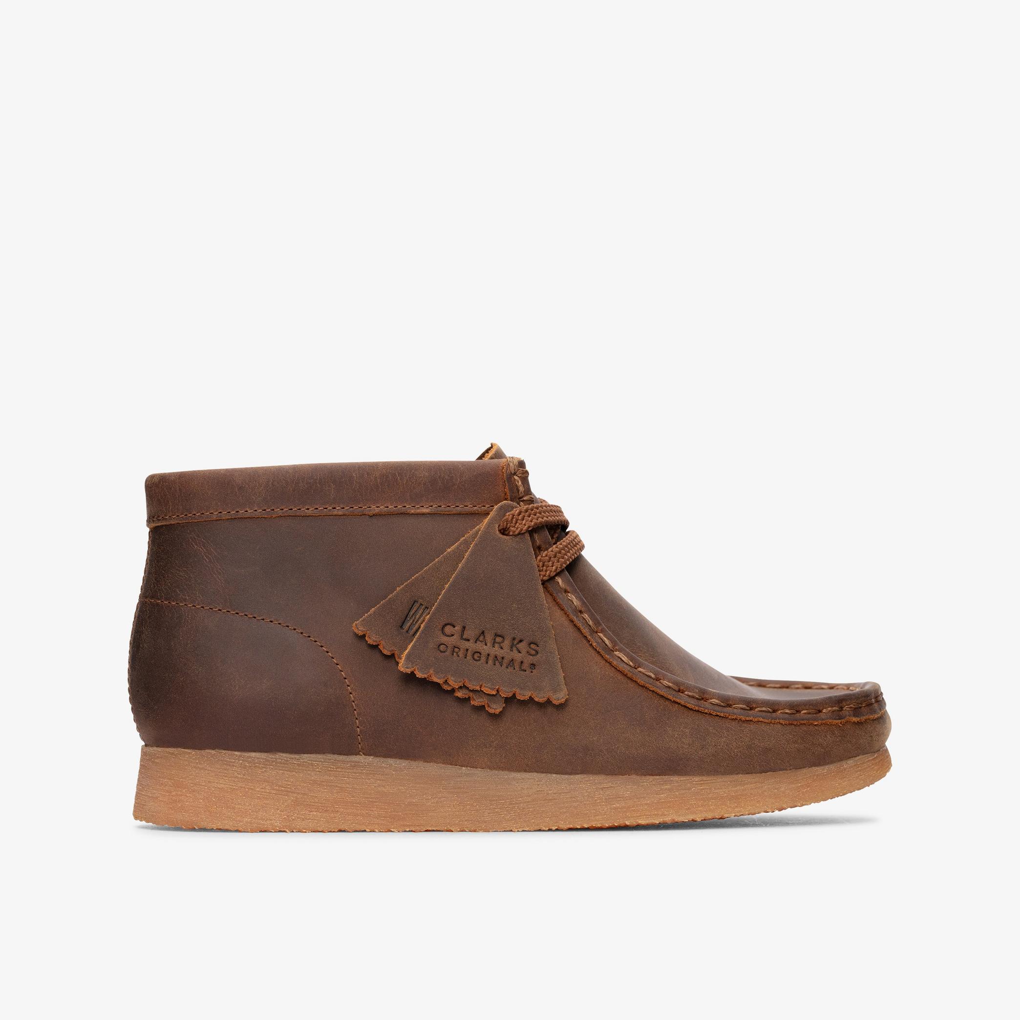 Wallabee Boot Kid Beeswax Boots, view 1 of 6
