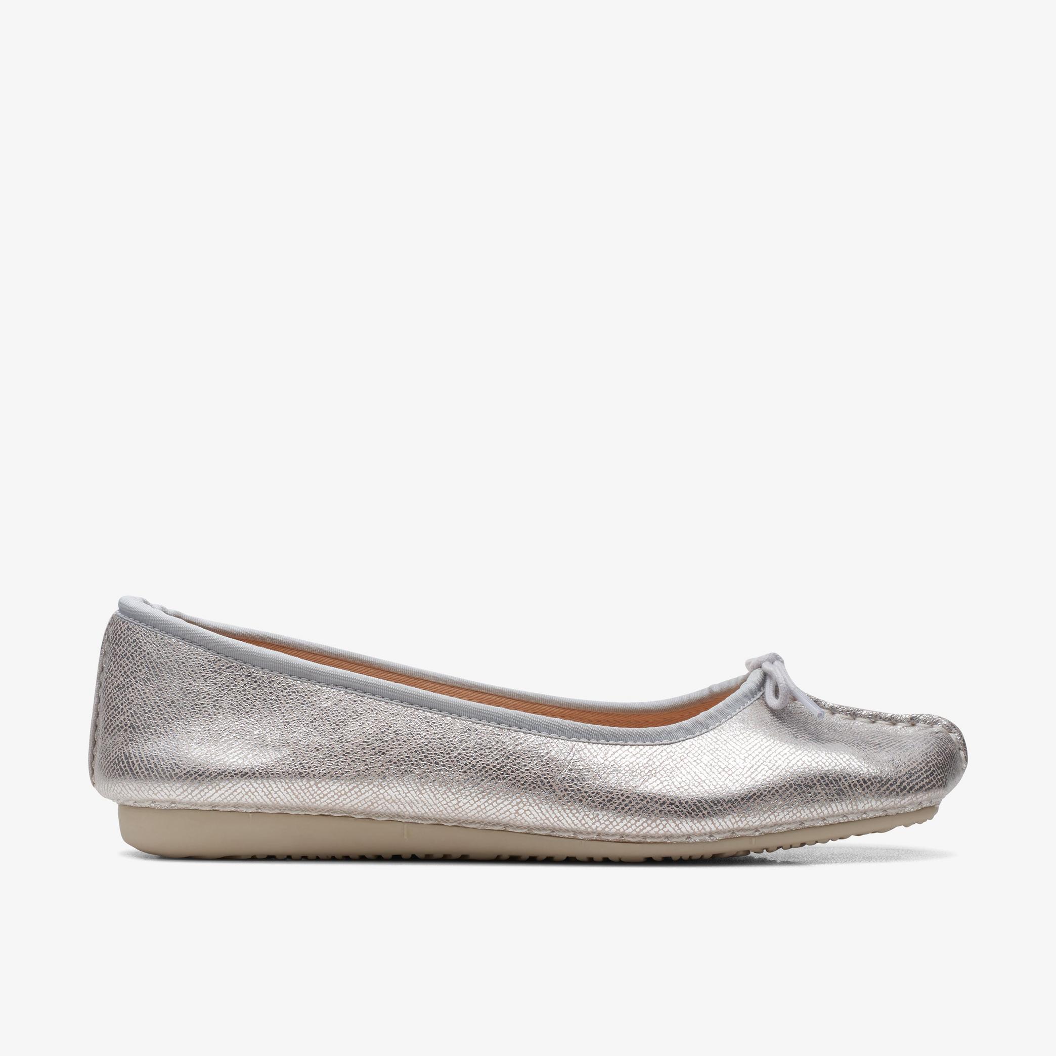Freckle Ice Silver Metallic Pumps, view 1 of 6
