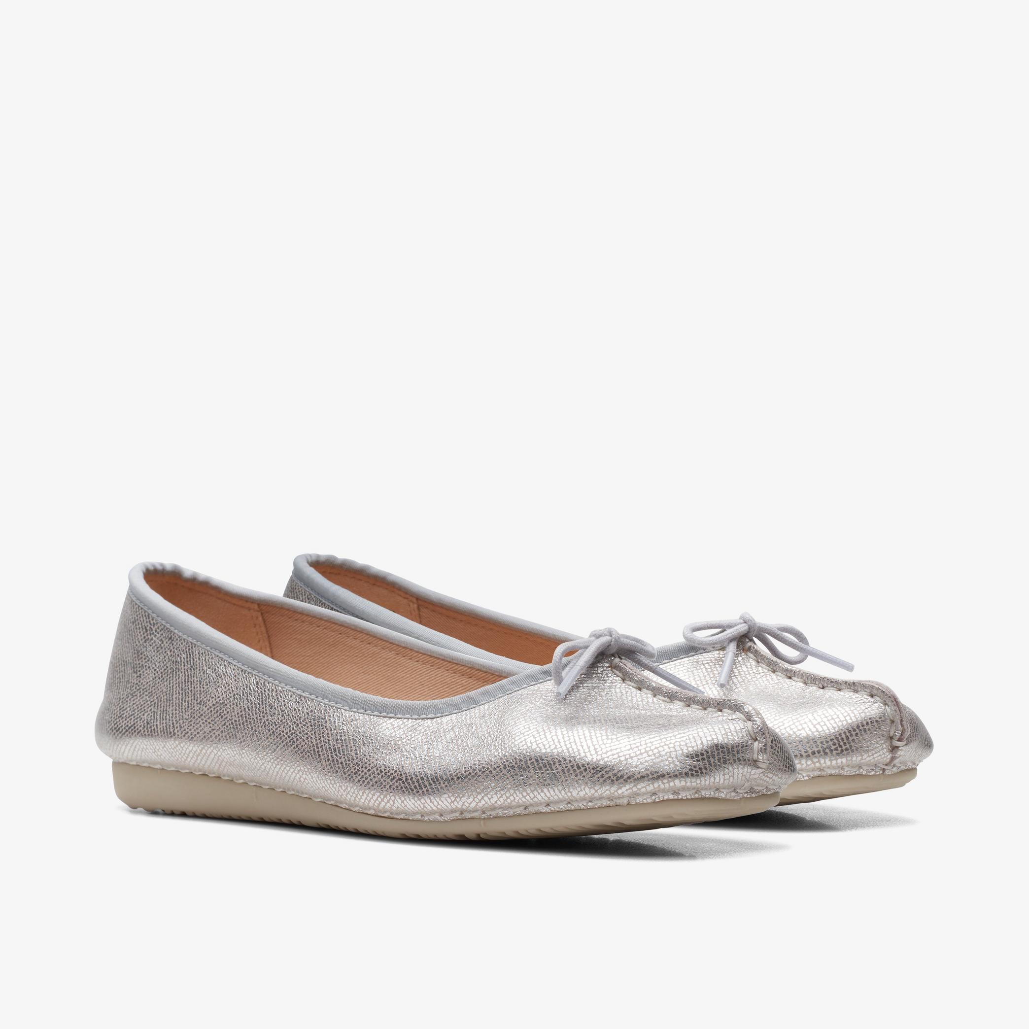Freckle Ice Silver Metallic Pumps, view 4 of 6