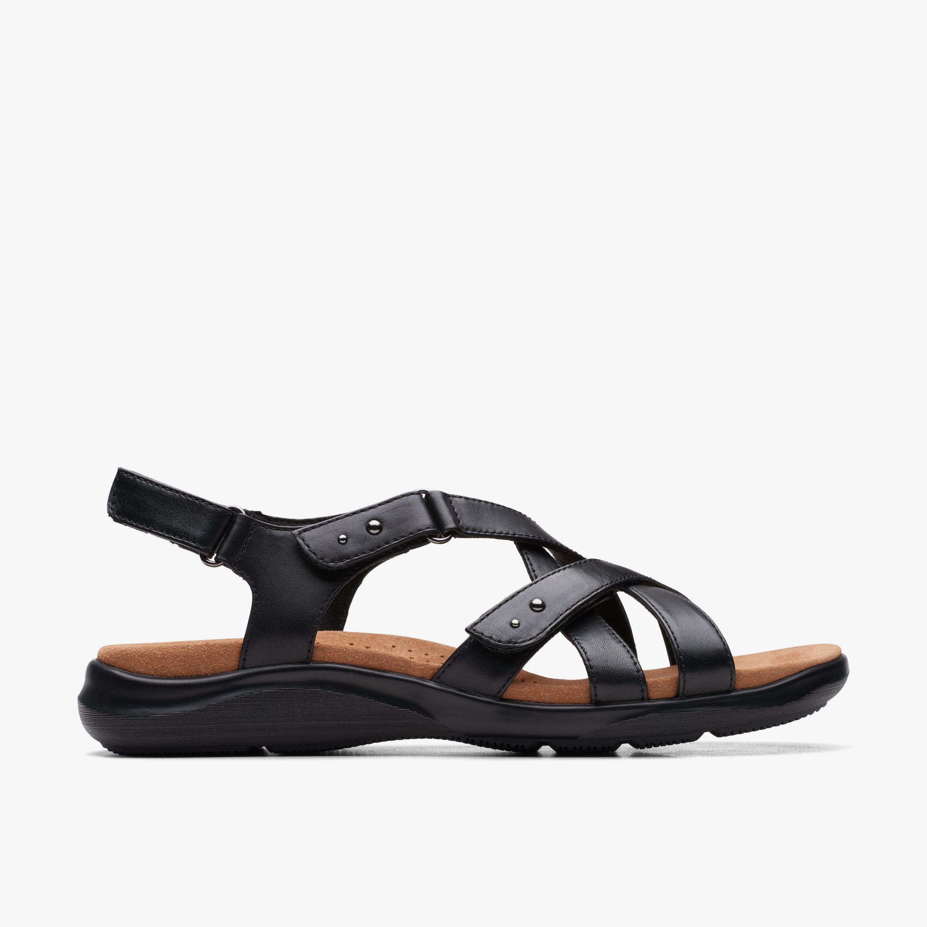 Clarks wide fit sandals best sale