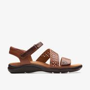 Women s Kitly Way Tan Leather Sandals Clarks