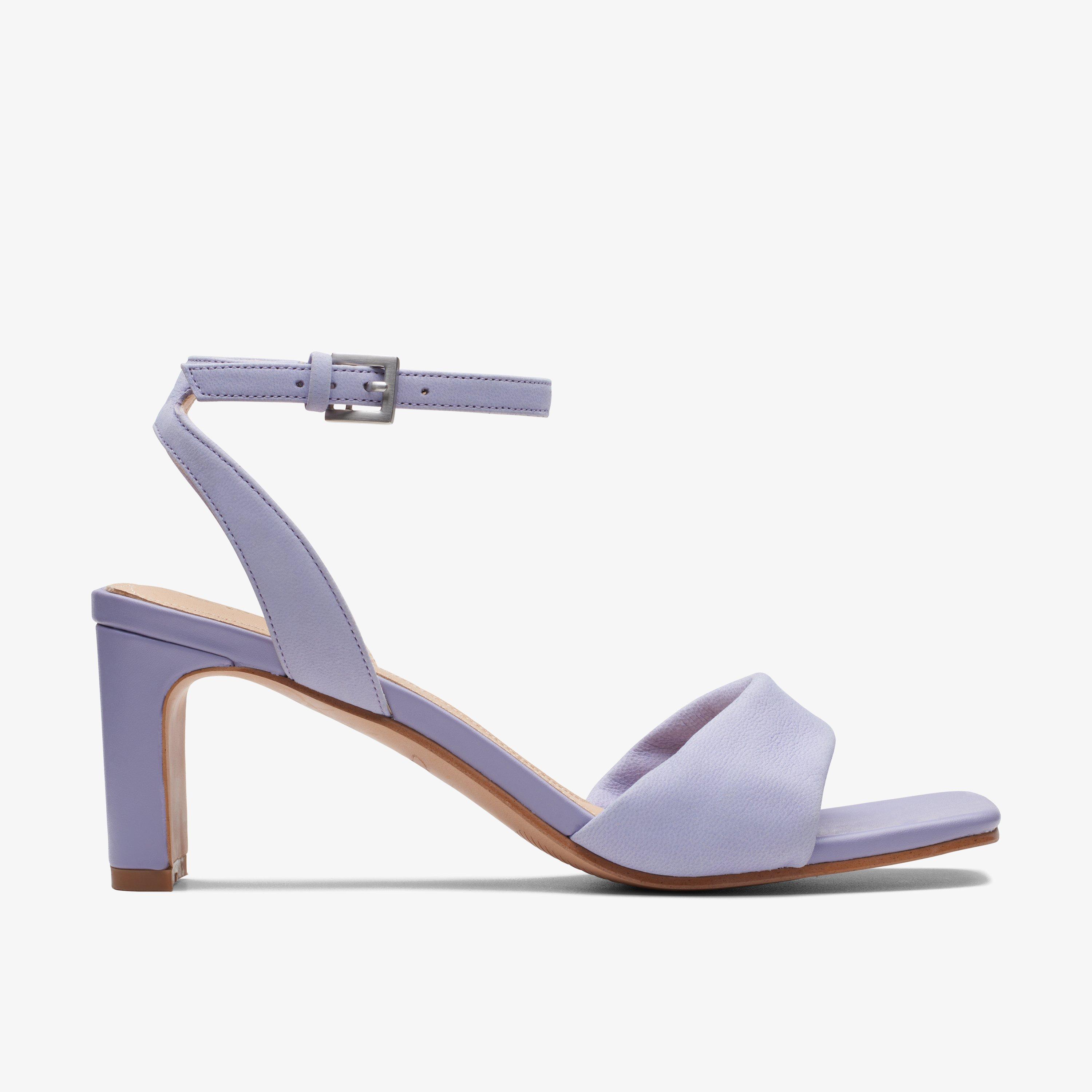 Lilac heeled sandals best sale