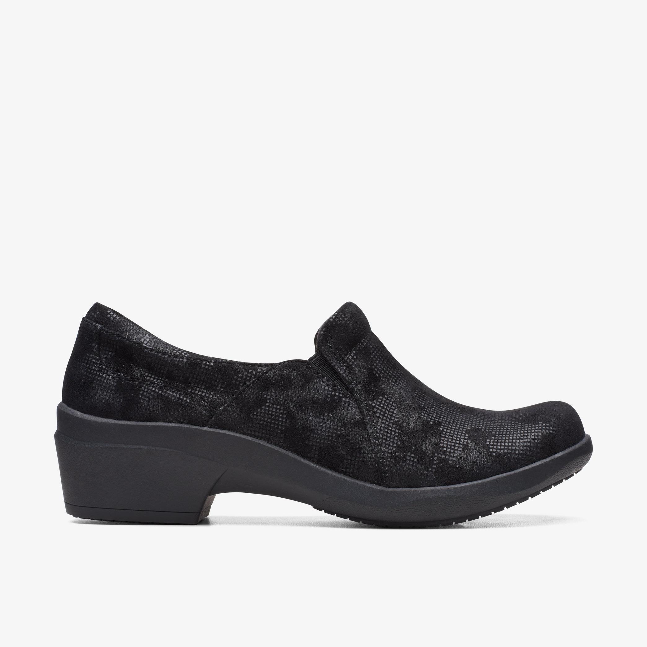Talene Pace Black Interest Slip Ons, view 1 of 6