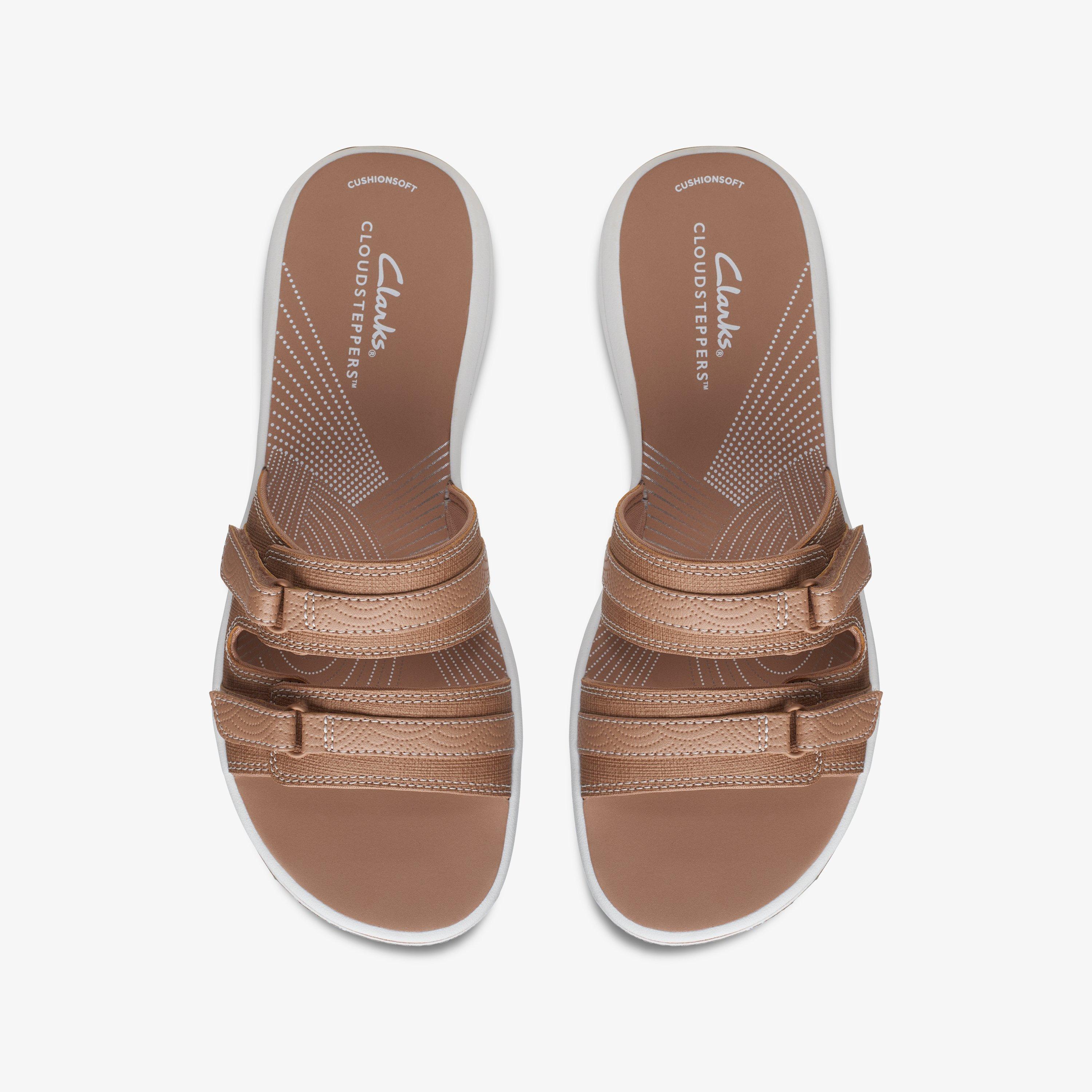 Sandals Comfortable Flat Strappy Sandals Clarks US