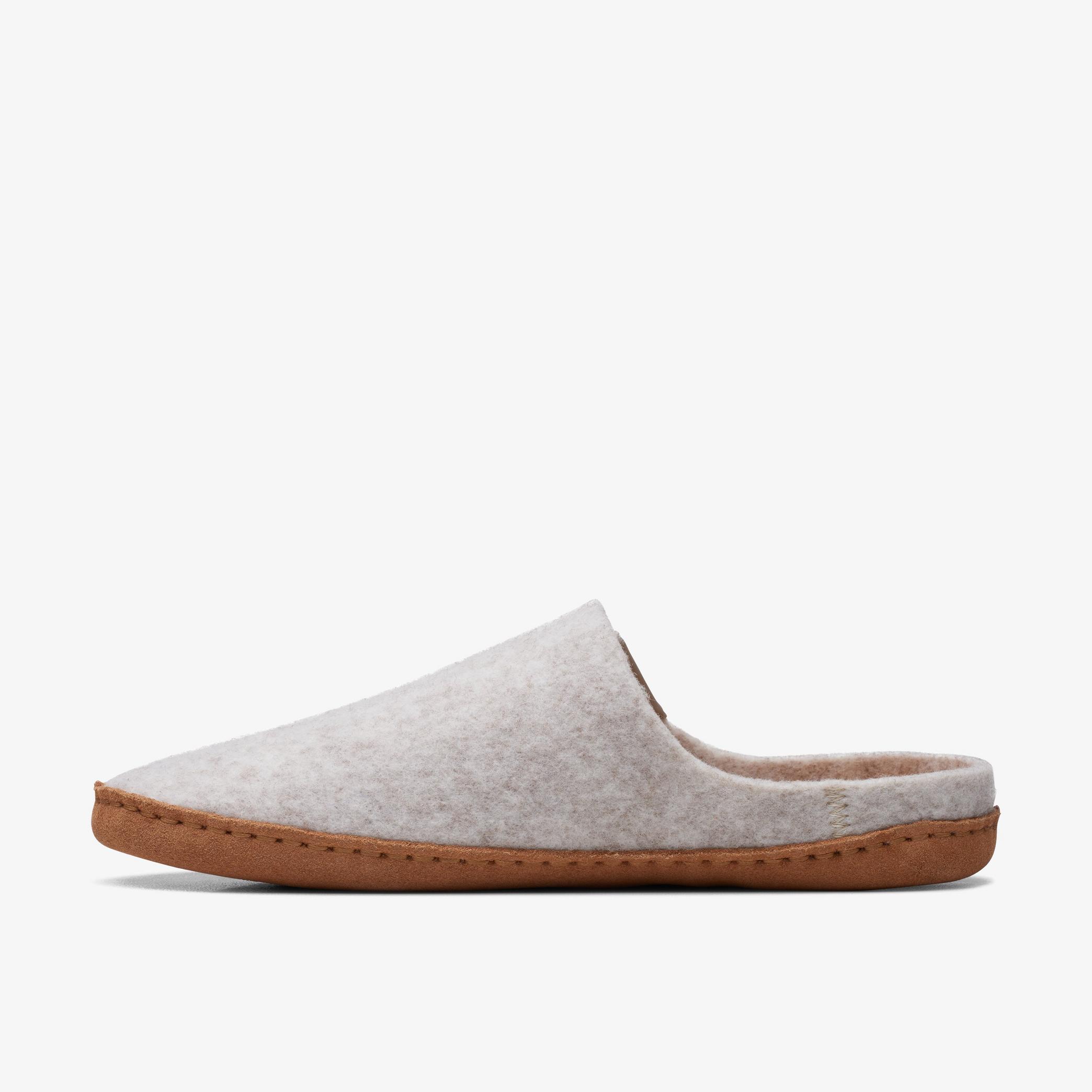 Clarks Origin H Oatmeal Slippers, view 2 of 5
