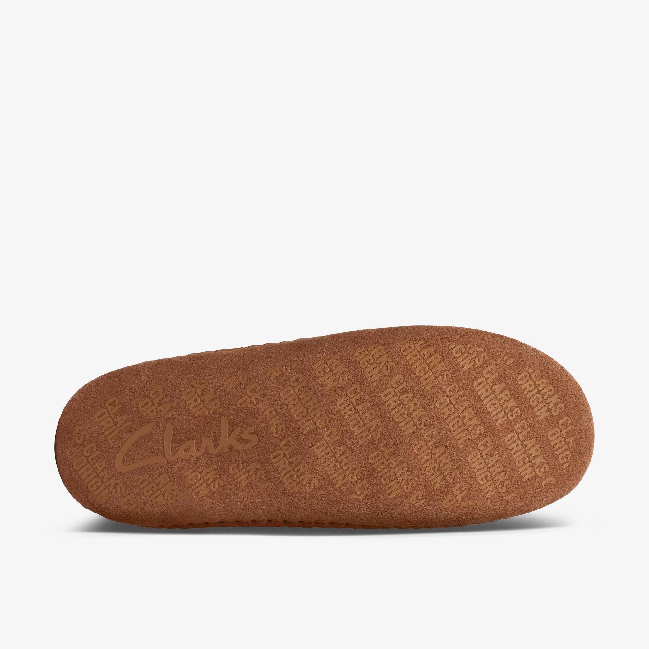 Clarks Origin H Oatmeal Slippers, view 3 of 5