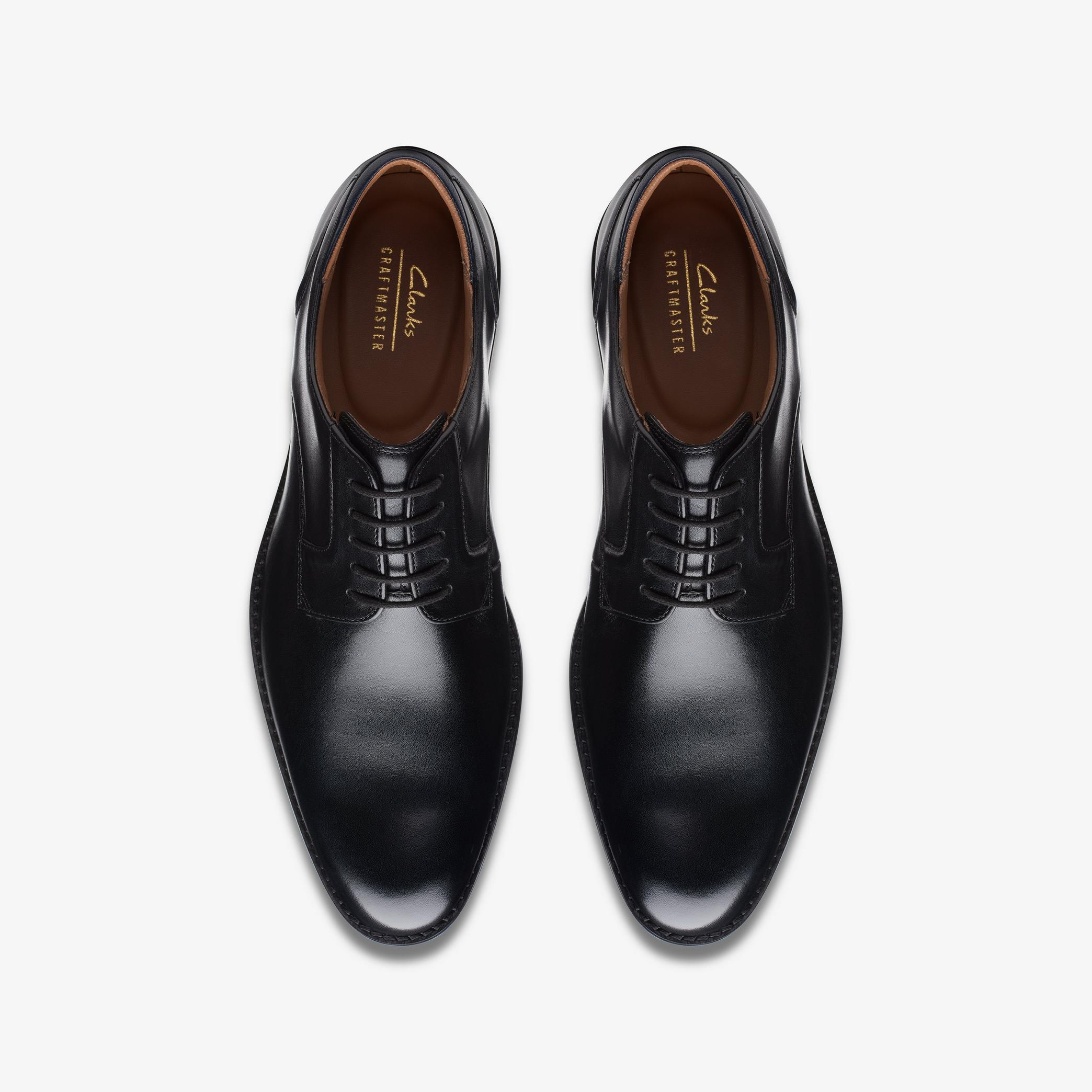 Craft Arlo Lace Black Leather Oxford Shoes, view 6 of 6