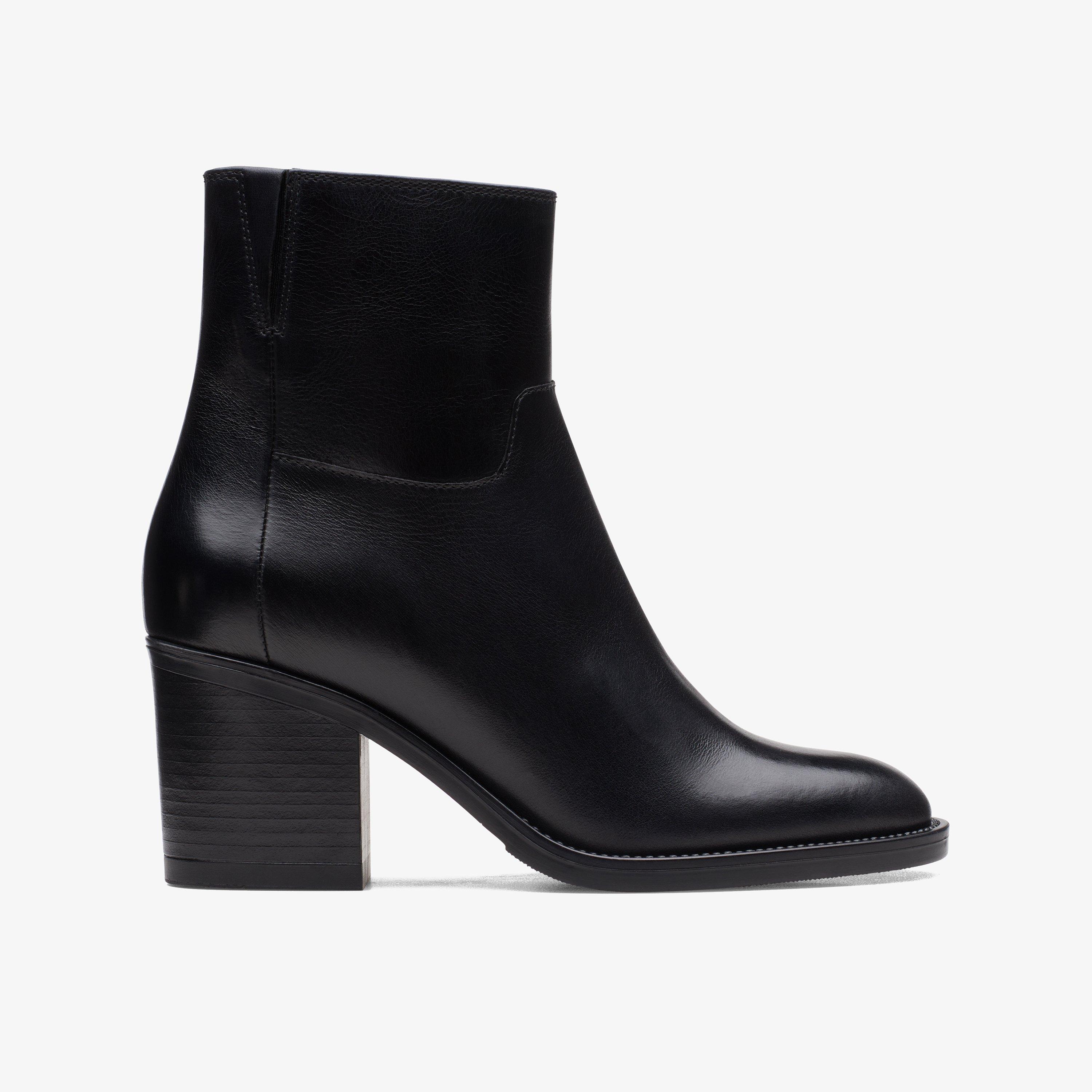 Clarks mascarpone store boots black