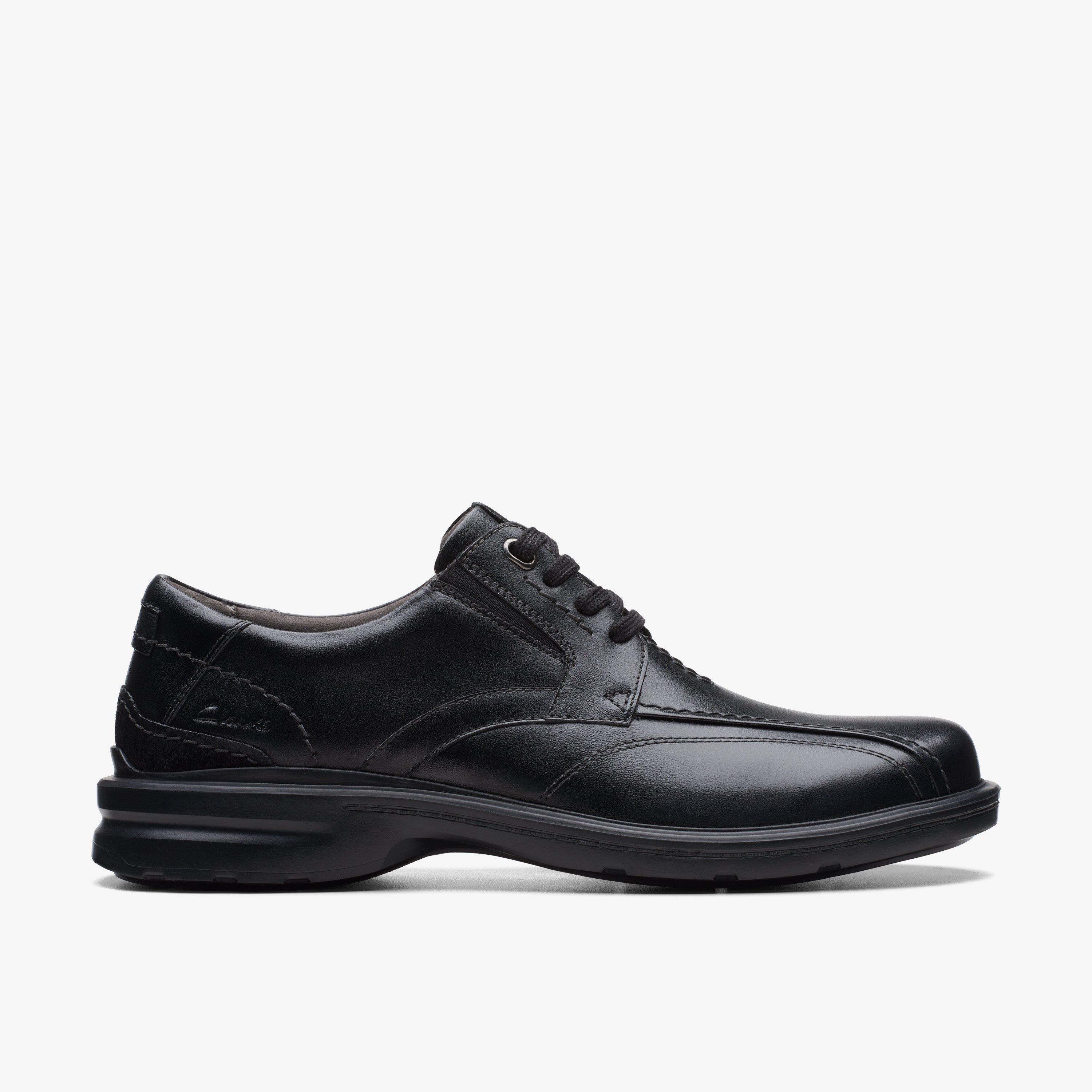 Clarks mens black store dress shoes