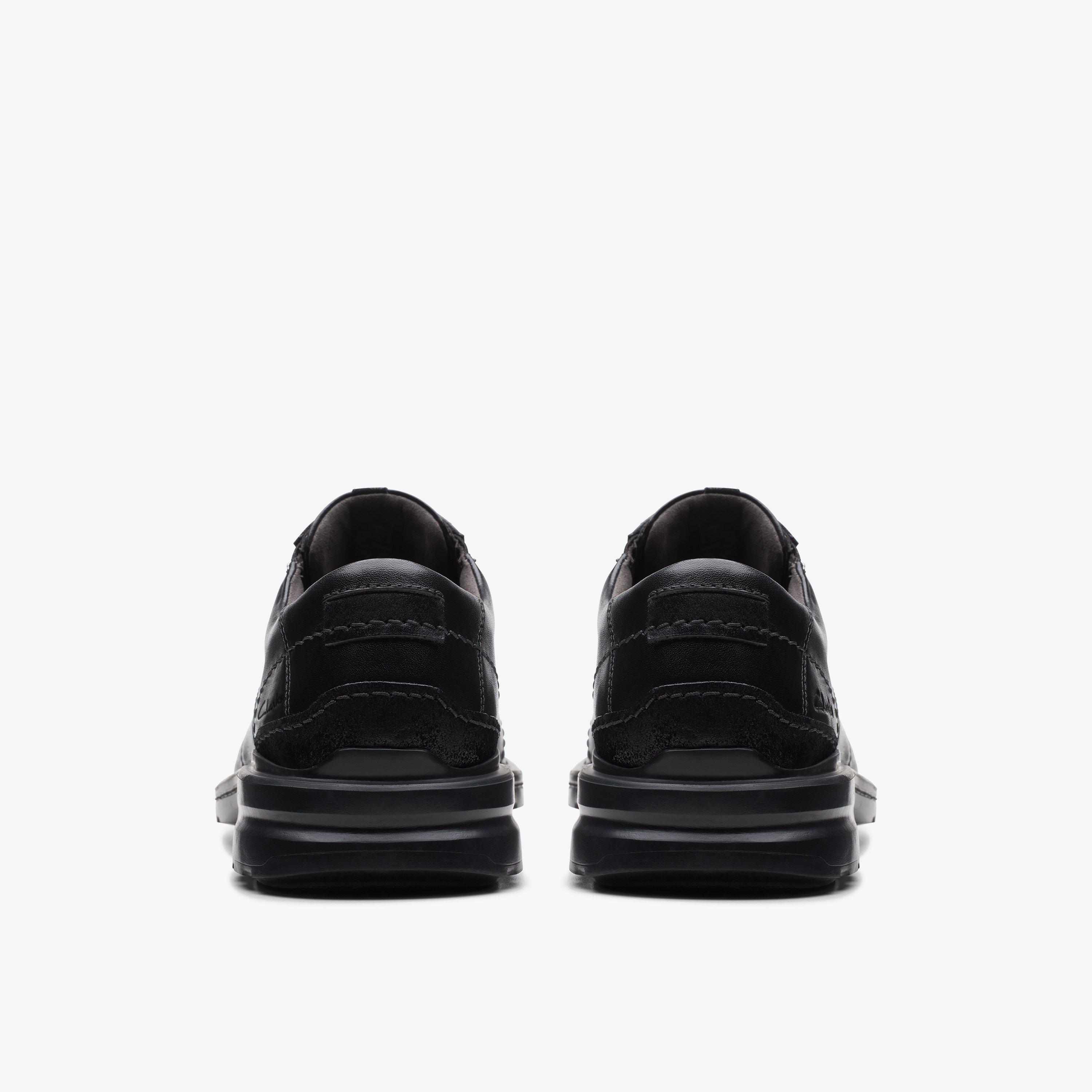 Mens Gessler Lace Black Leather Shoes | Clarks