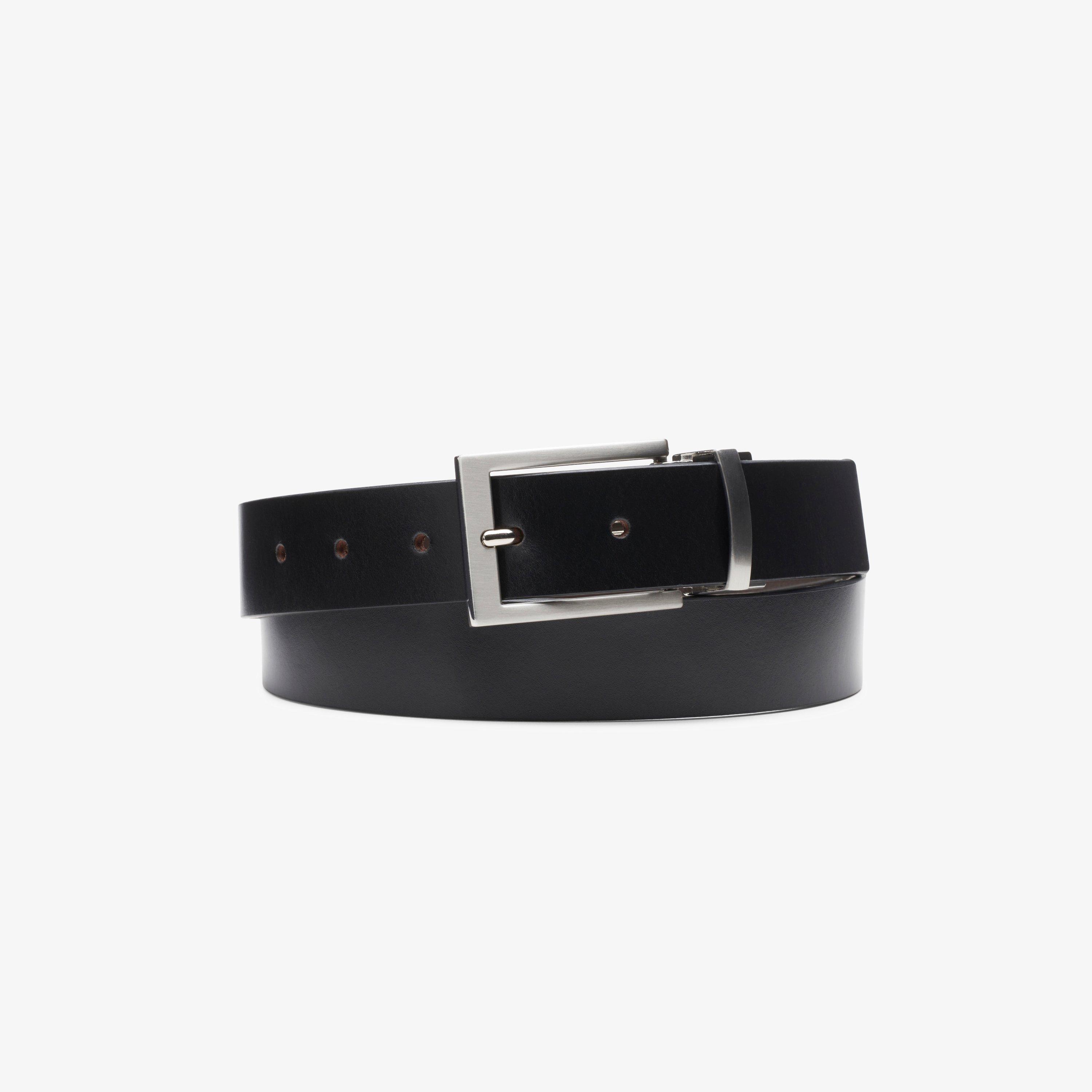 Mens Reversible Belt Black/Brown Leather Belt | Clarks US