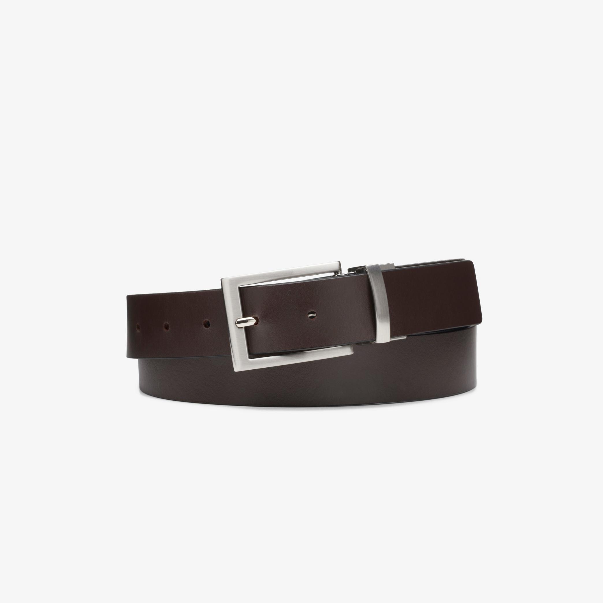 Mens Reversible Belt Black/Brown Leather Belt | Clarks US