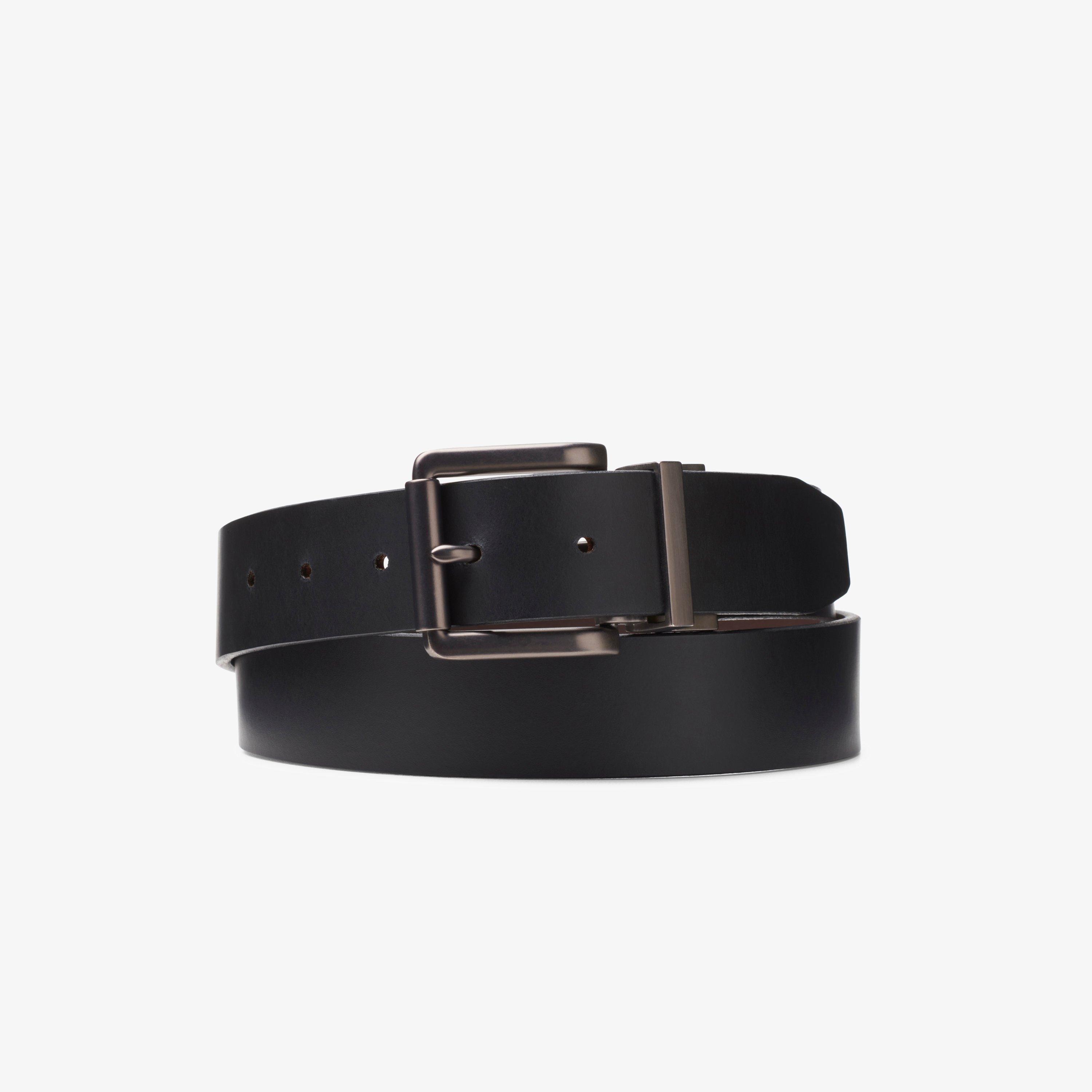 Black Tan Billy Reversible Belt, Men's Accessories