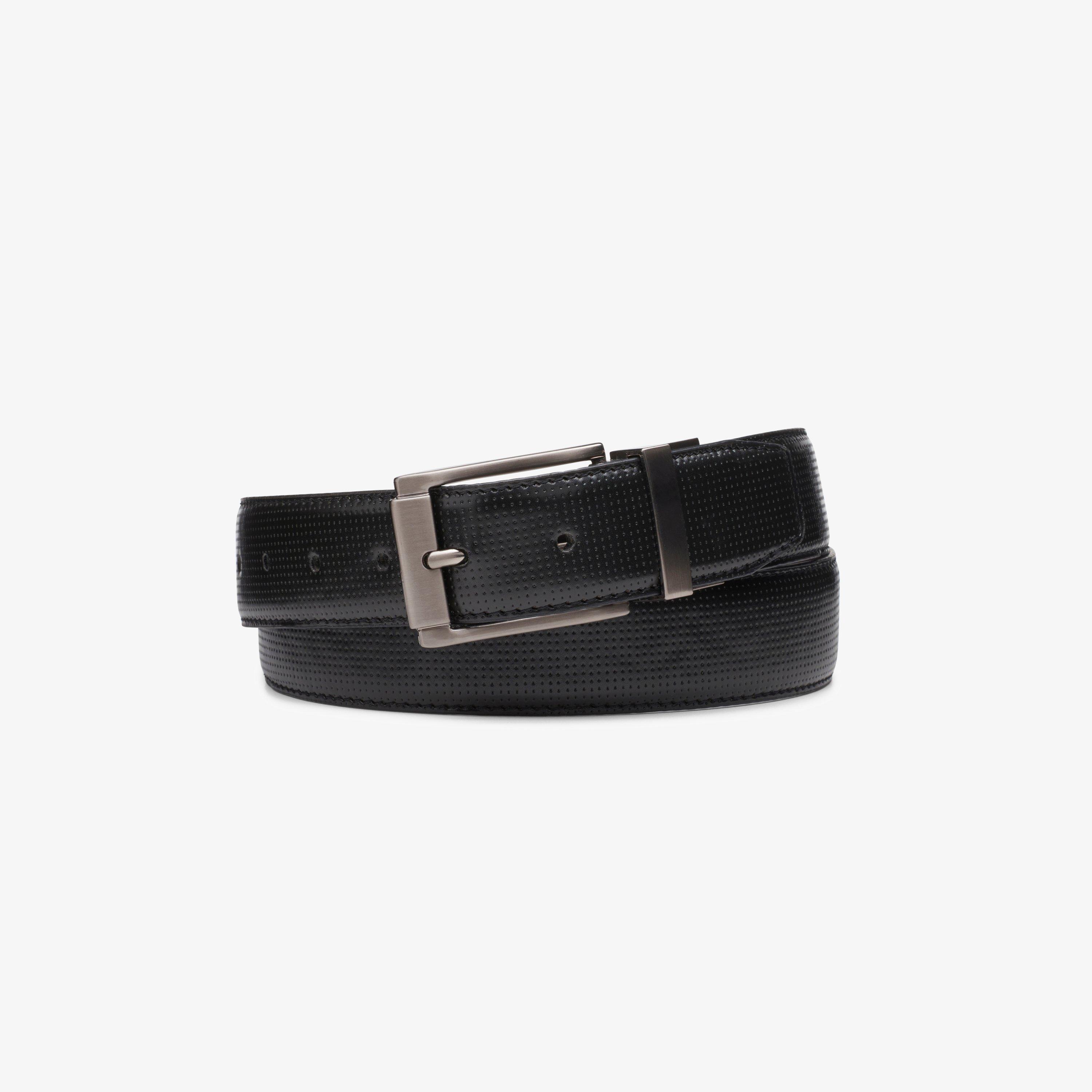 Mens Reversible Belt Black/Brown Belt | Clarks US