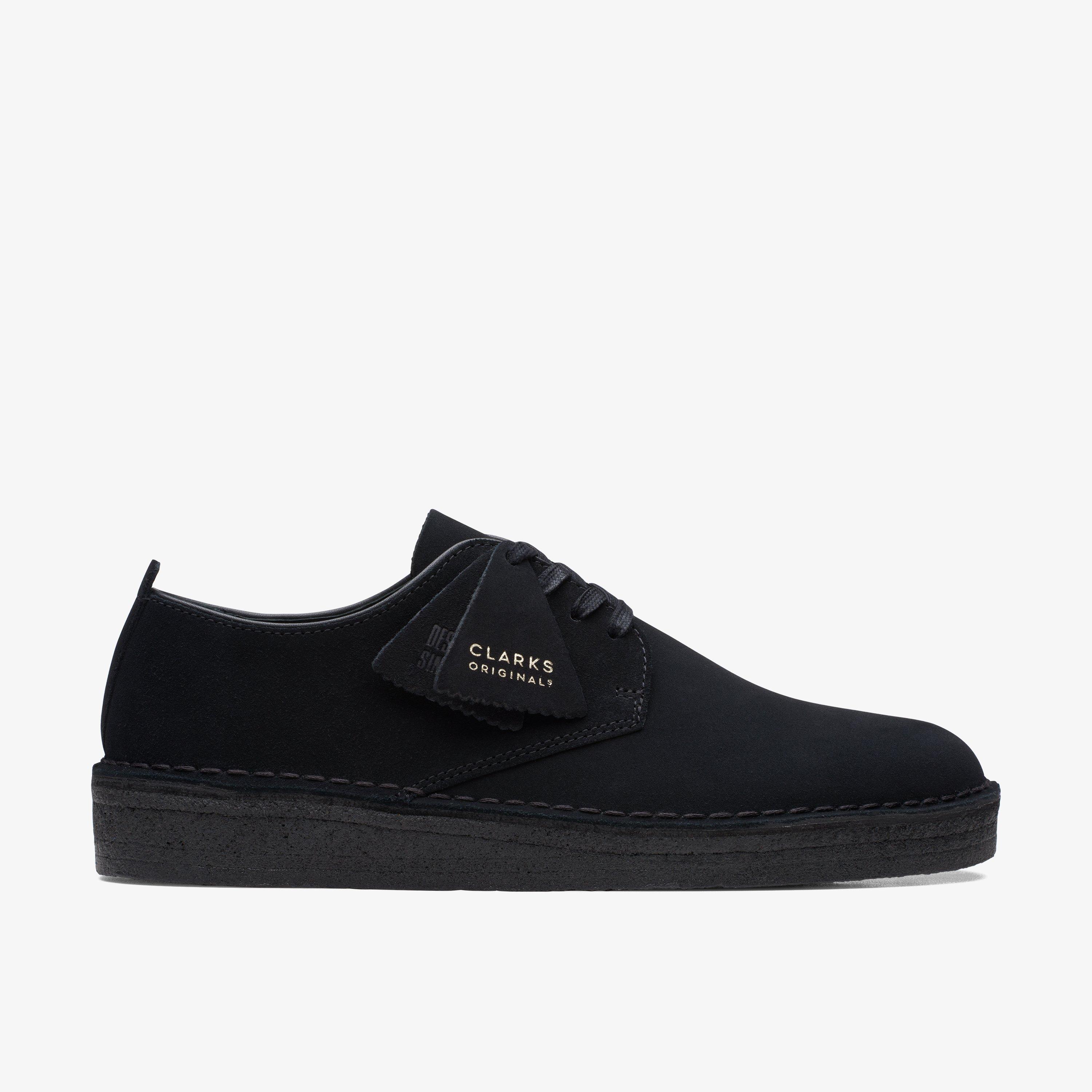 HOMME Coal London Suede noir Chaussures Clarks Originals