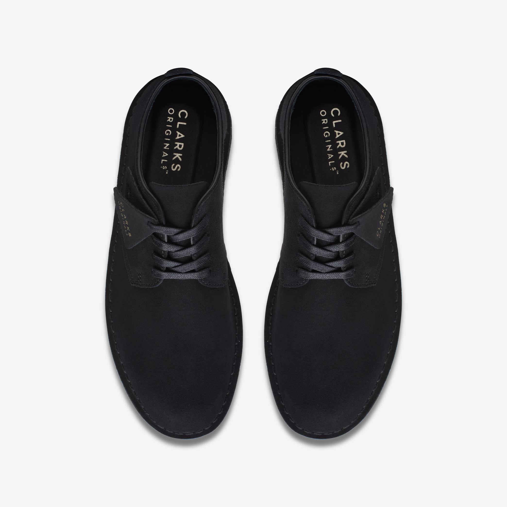 Coal London Black Suede Desert Boots, view 6 of 7