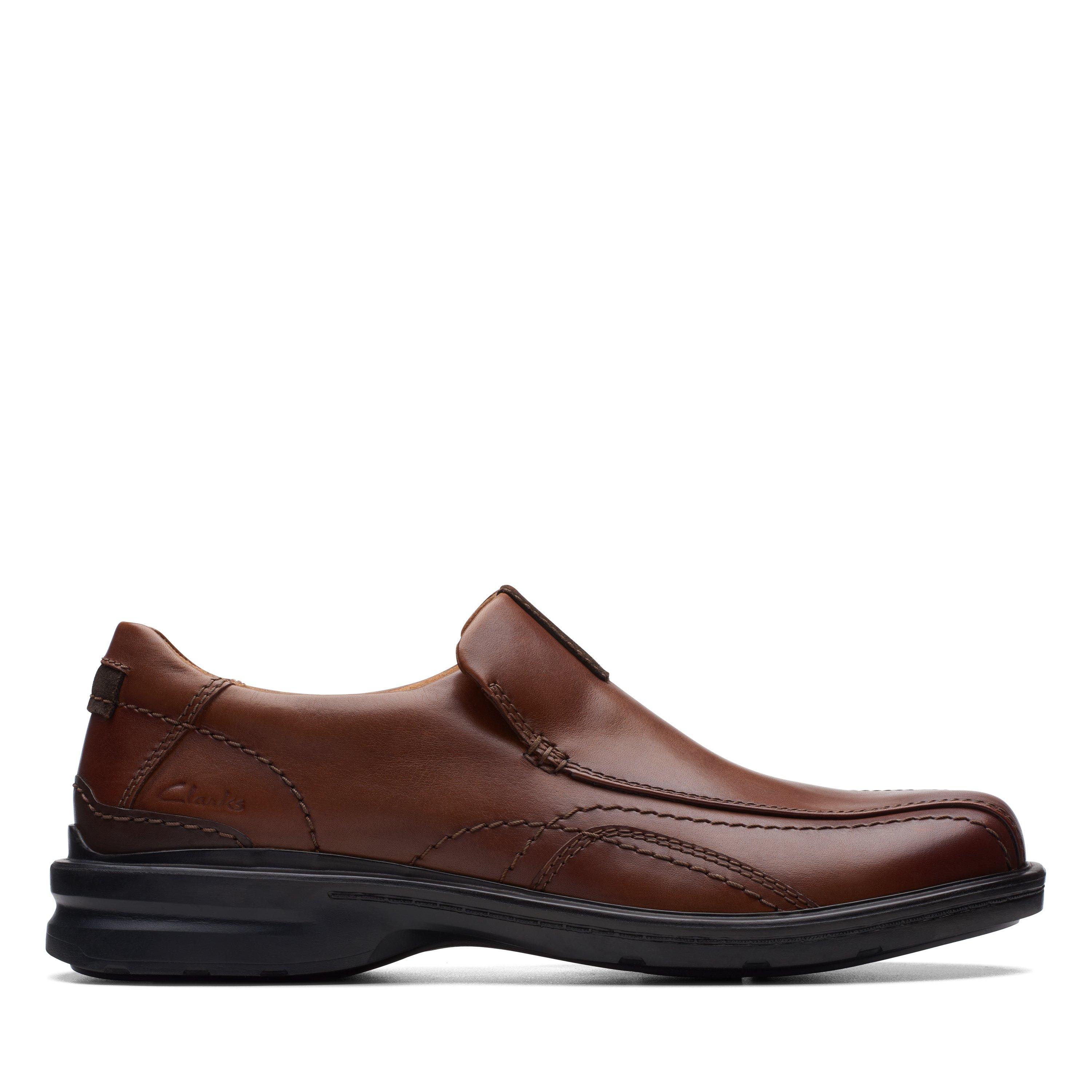 Clarks Mens Gessler Step Brown Leather Casual,Dress Casual  display picture 2