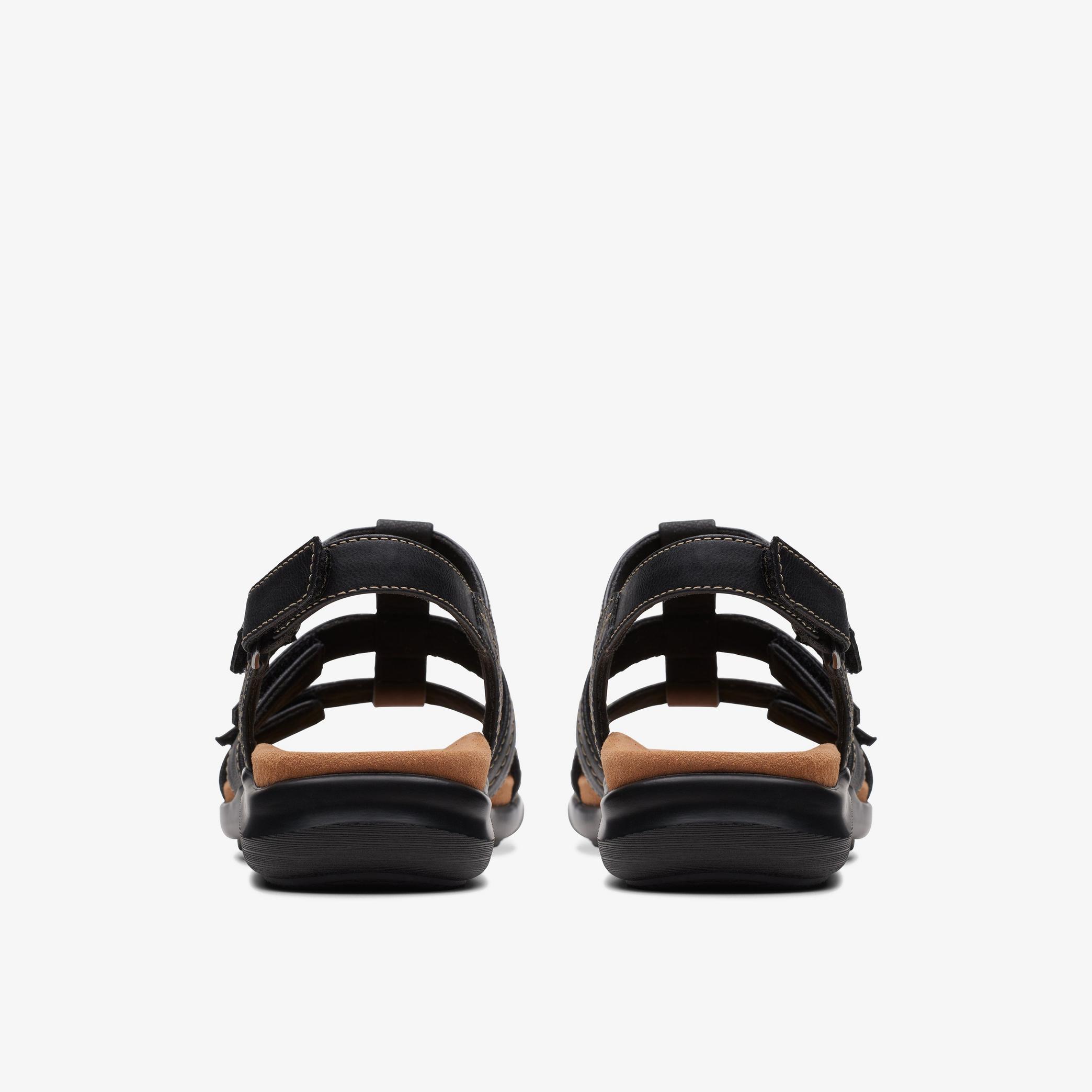 Kitly Step Black/Black Flat Sandals, view 5 of 6
