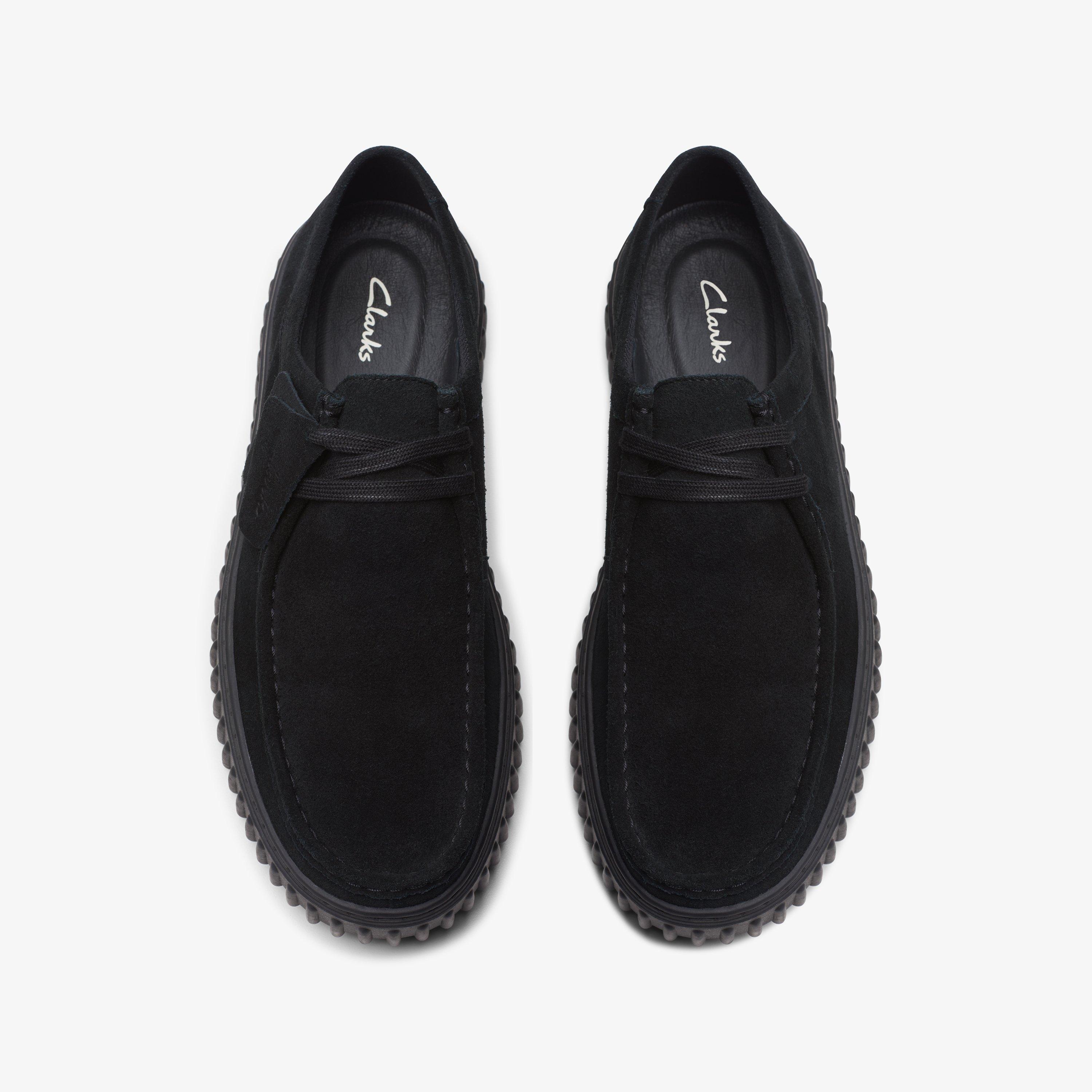 Men'sTorhill Lo Black Suede Shoes | Clarks
