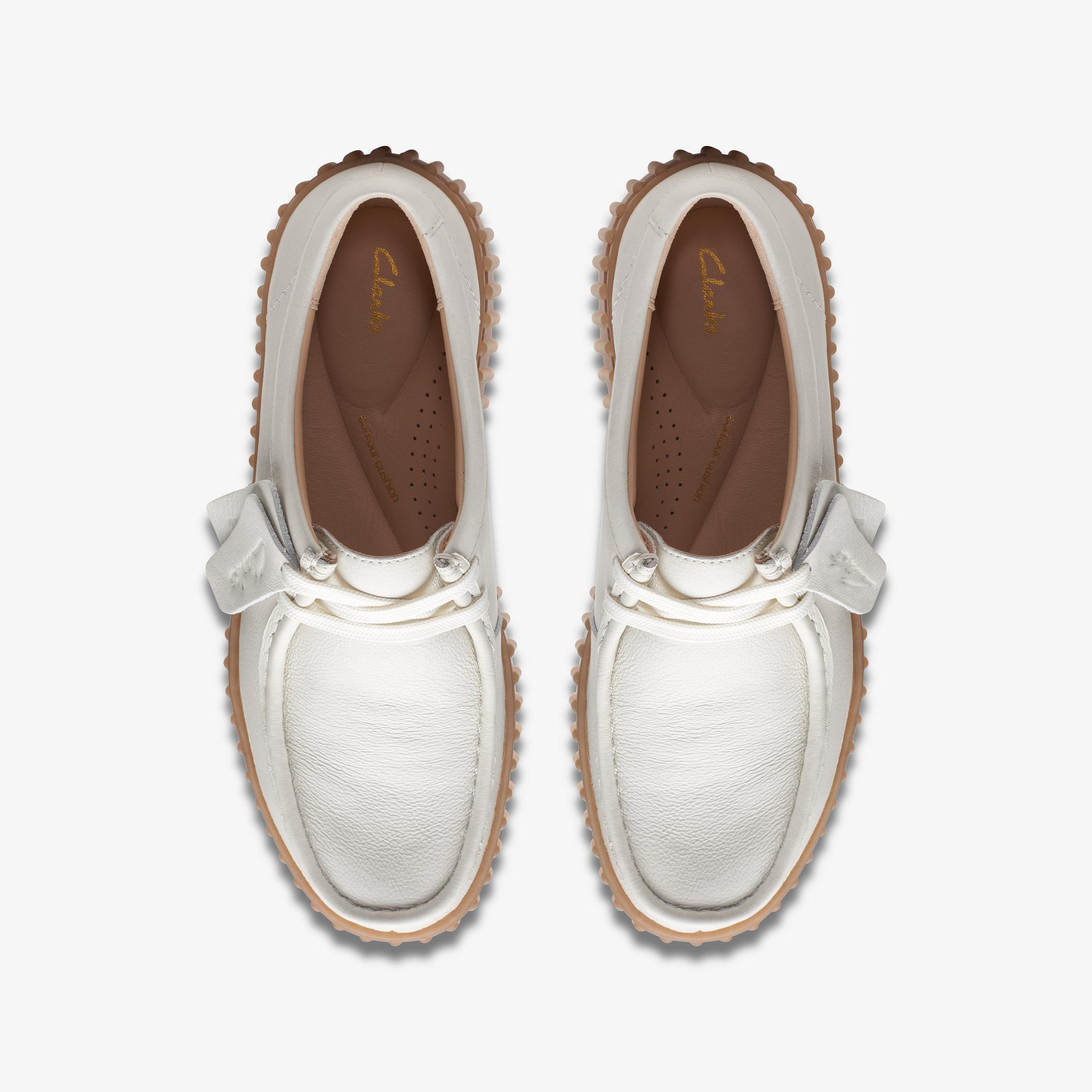 Torhill Bee Off White Leather Moccasins, view 6 of 6