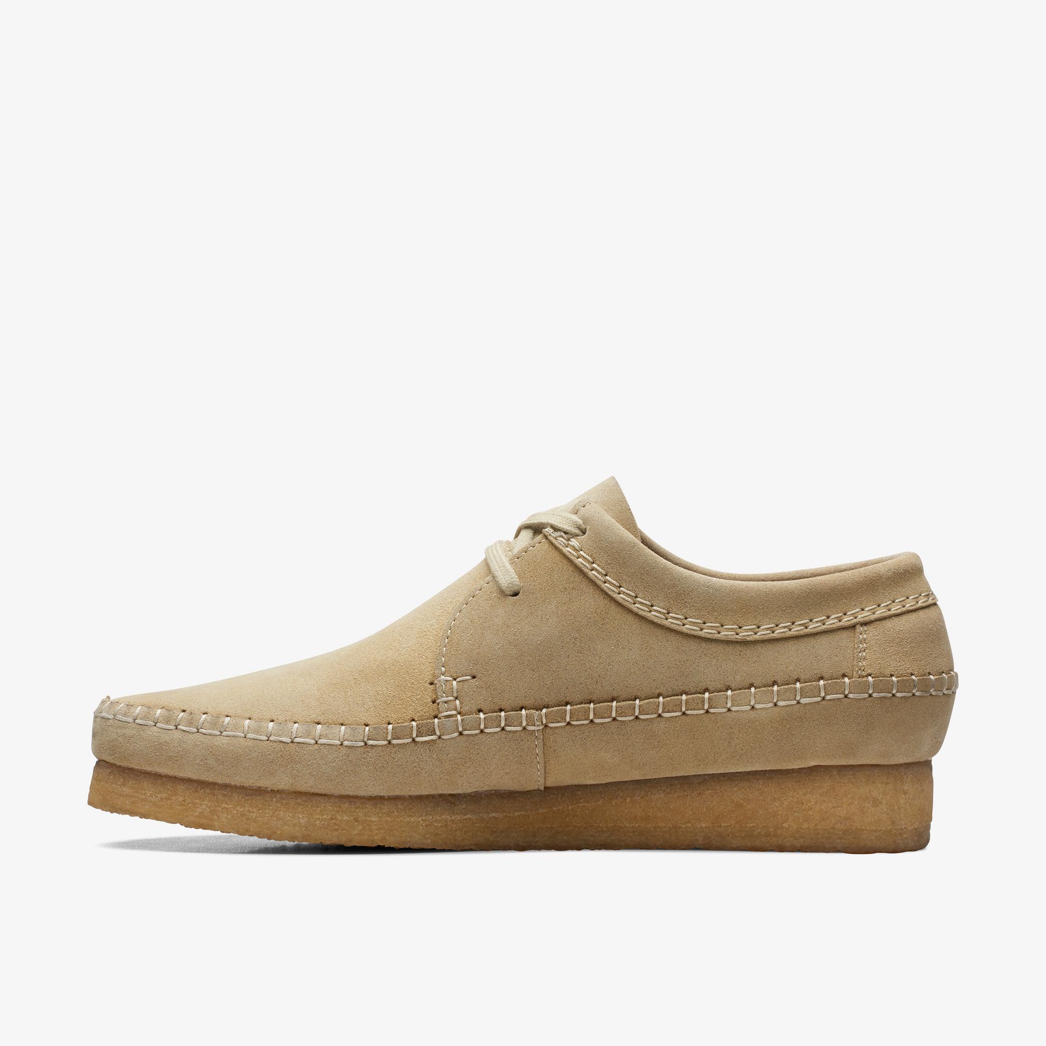 Men Weaver Maple Suede Shoes | Clarks US