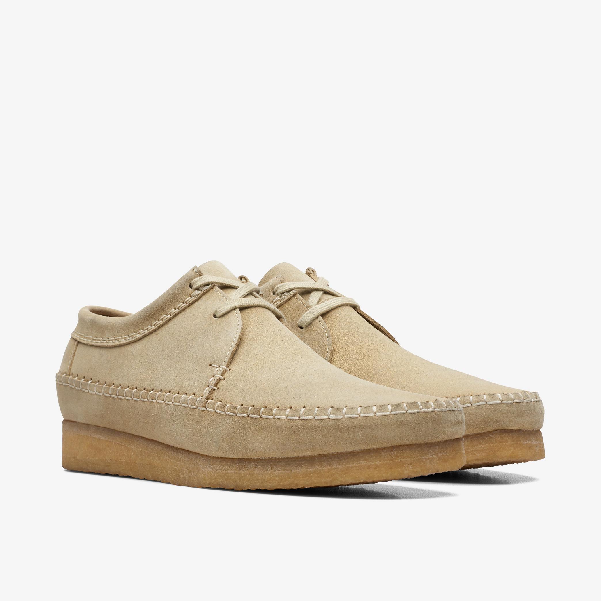Men Weaver Maple Suede Shoes | Clarks US