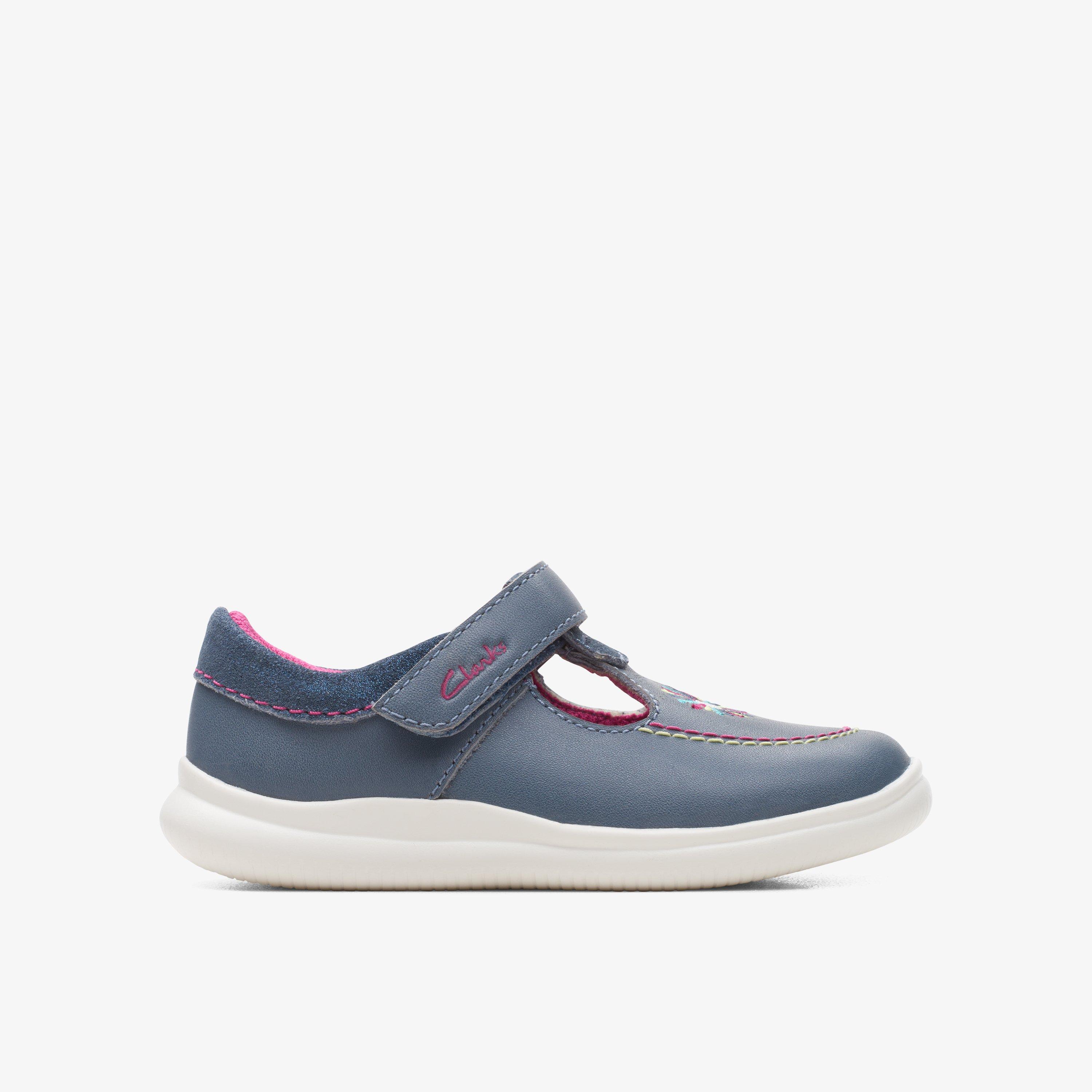 Clarks cloud rosa navy hotsell