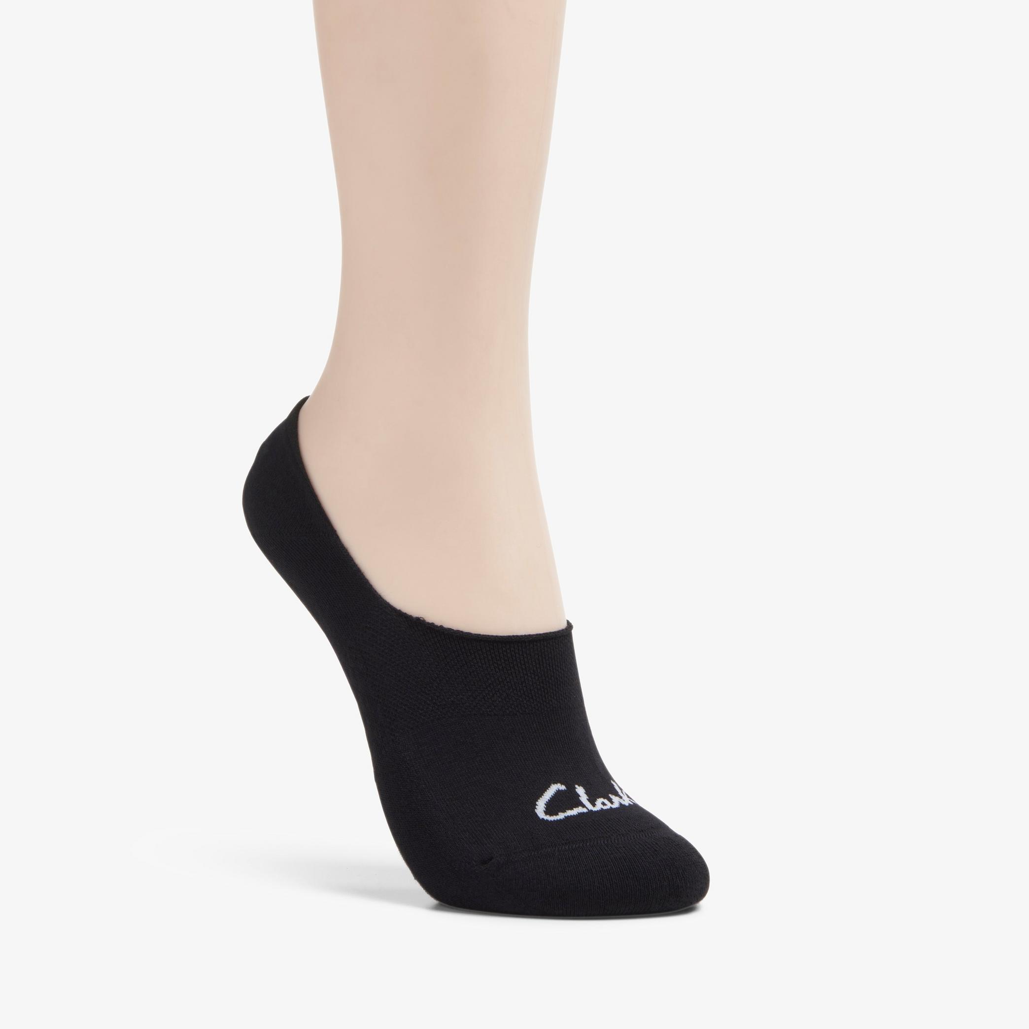 Basic Liner Black Socks, view 1 of 3