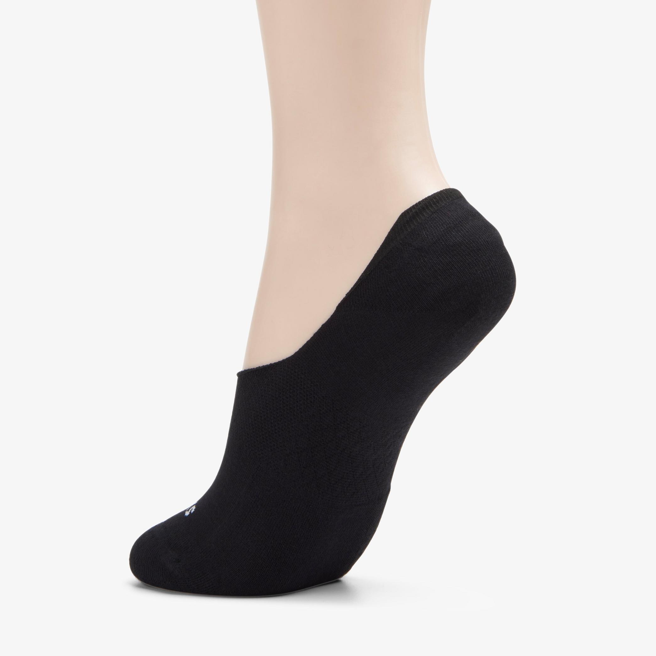 Womens Basic Liner Black Socks | Clarks US