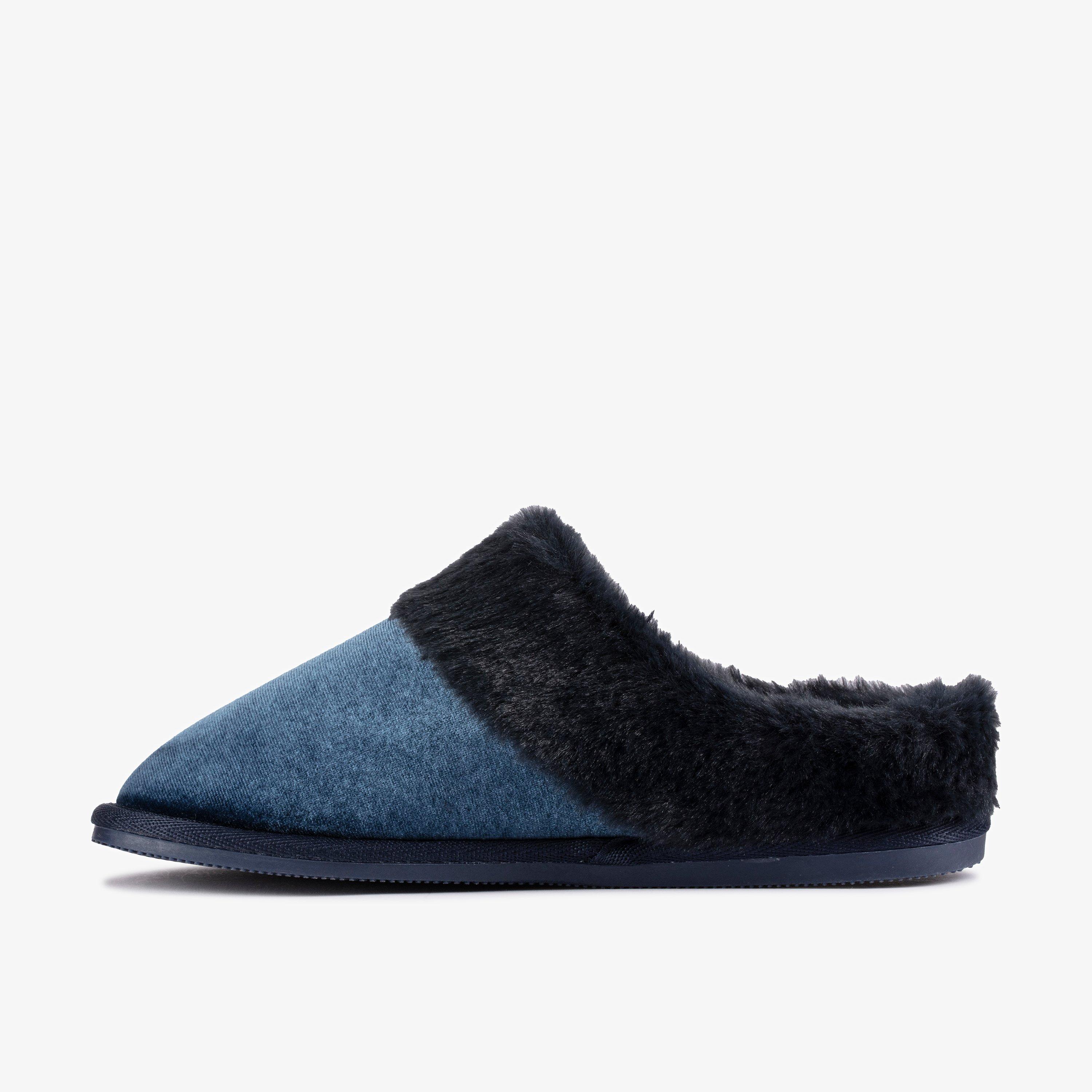 Bundle Soft Navy Slippers, view 2 of 6