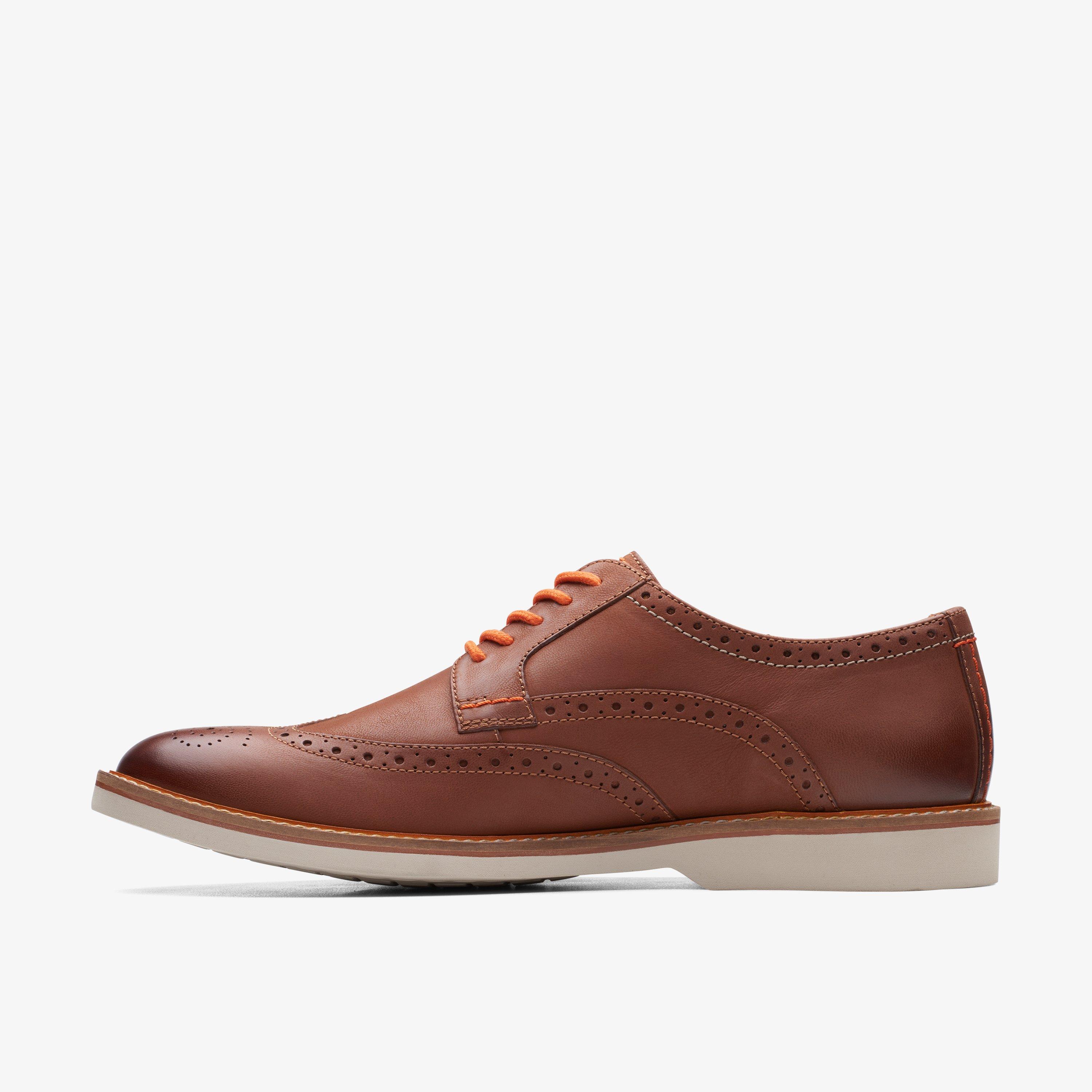 Atticus LT Limit Dark Tan Leather Brogues Lace Up, view 3 of 7