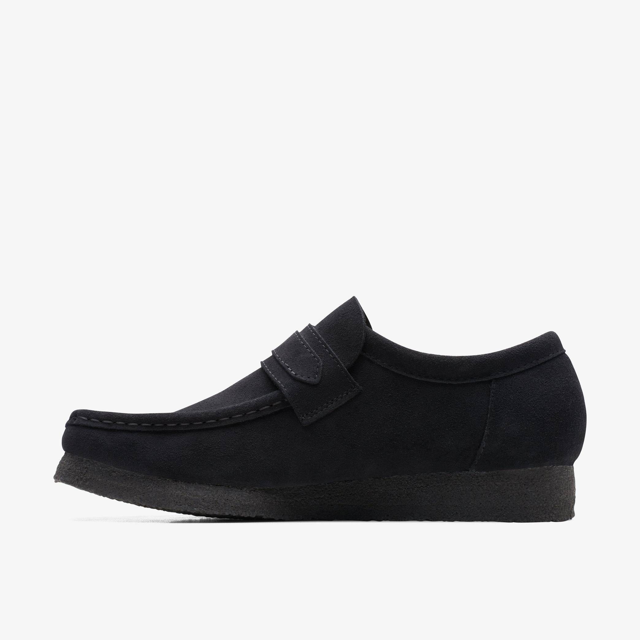 Wallabee Loafer Black Suede Loafers, view 2 of 6