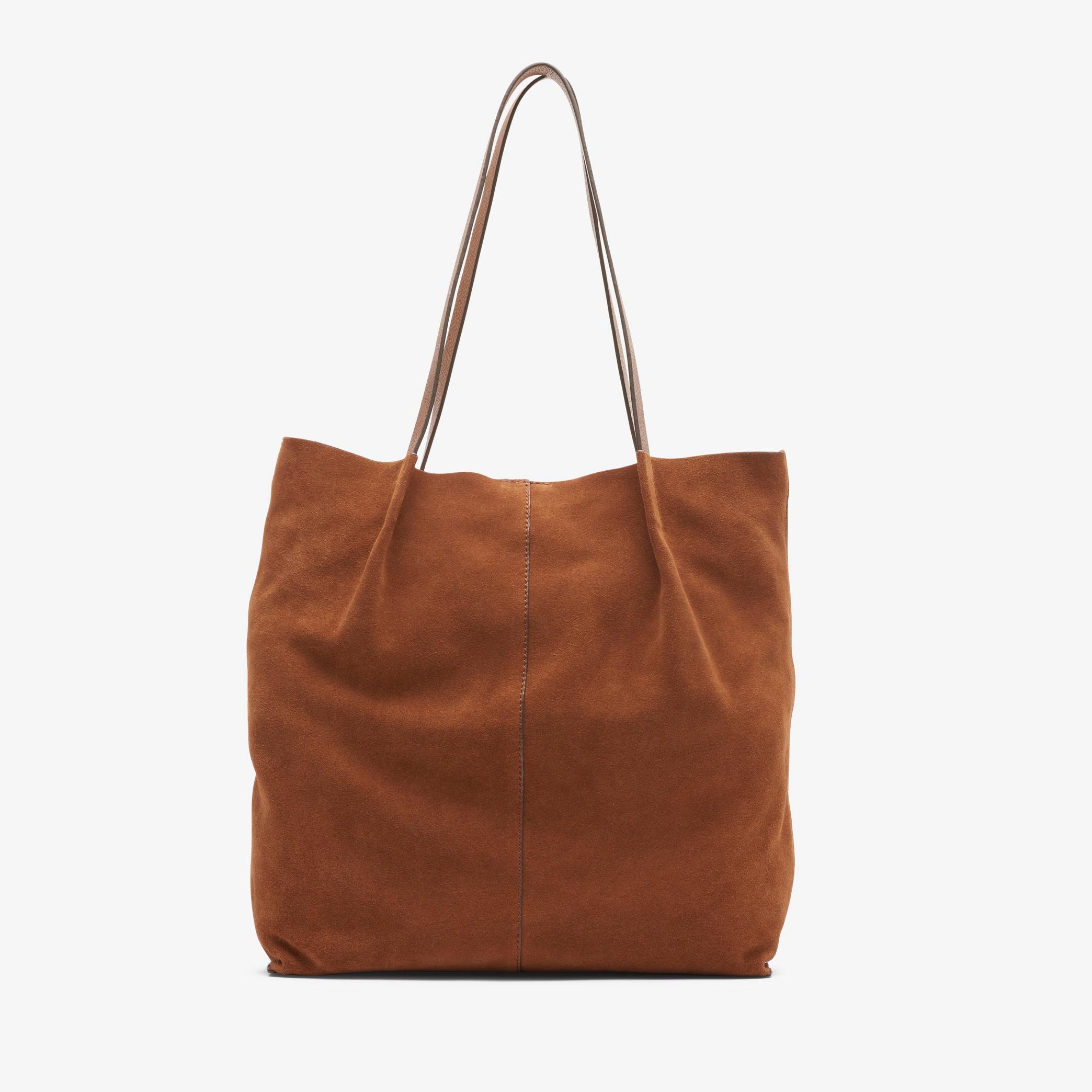Accessories Raelyn Tote Tan Suede Bags | Clarks Outlet