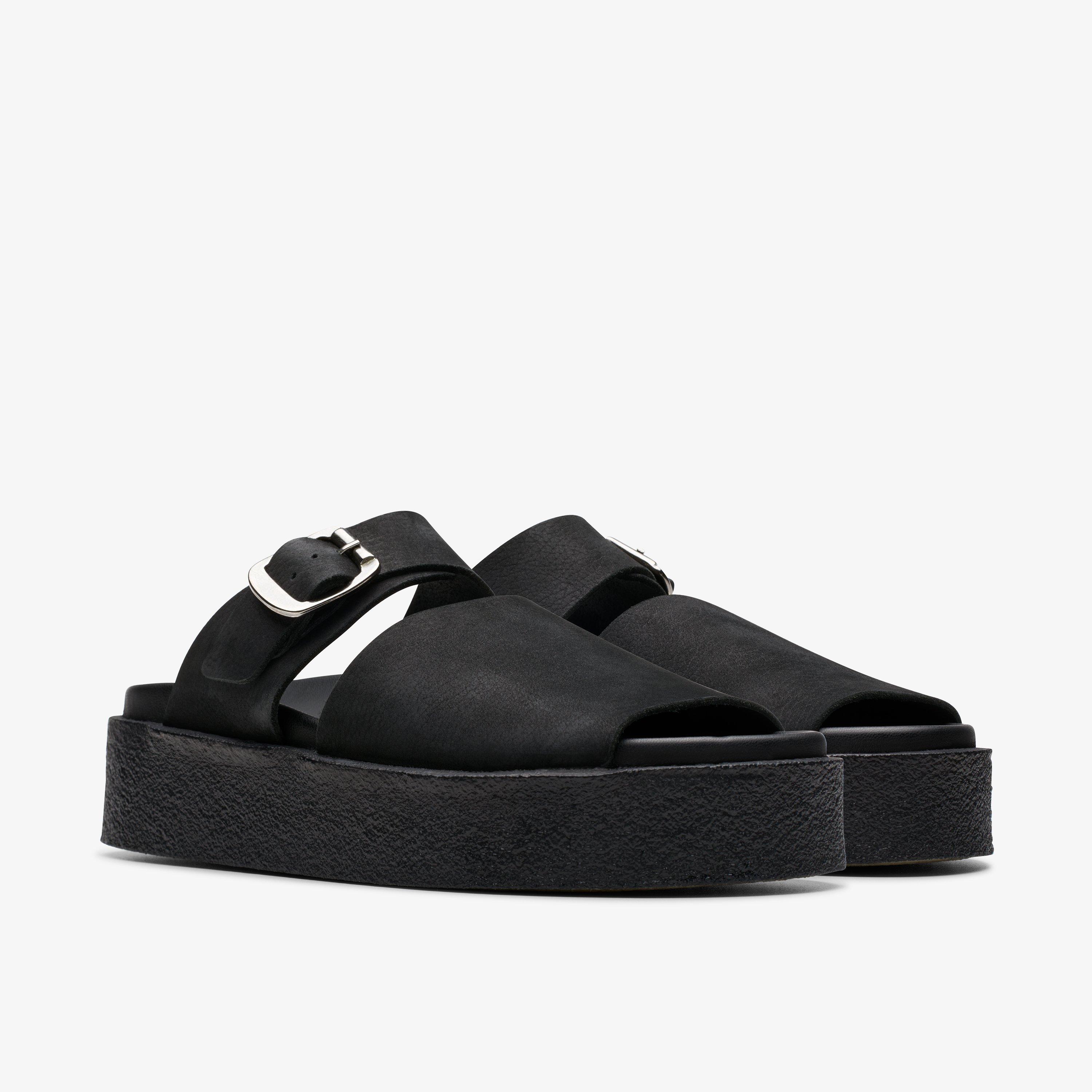 clarks botanic slide black