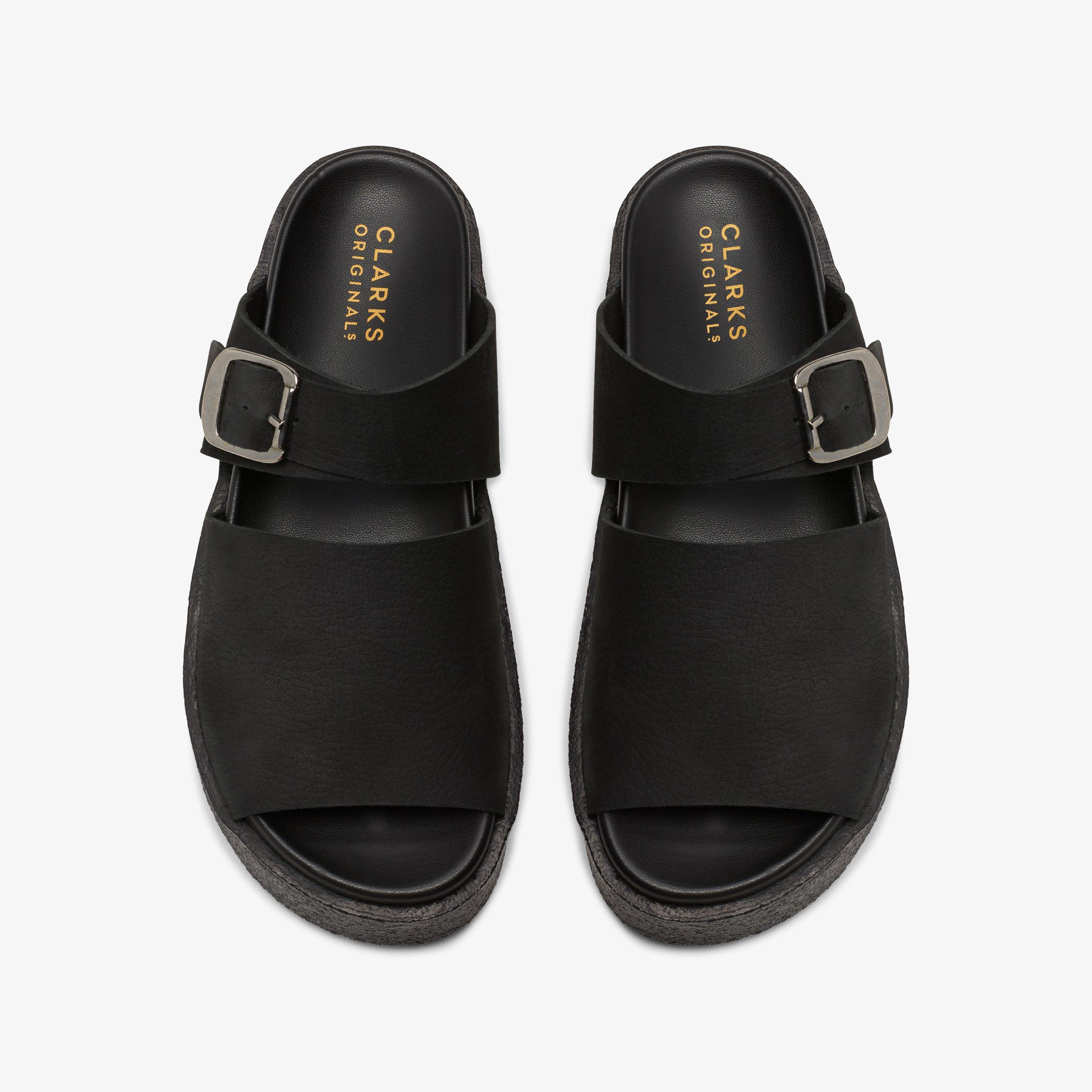 clarks botanic slide black