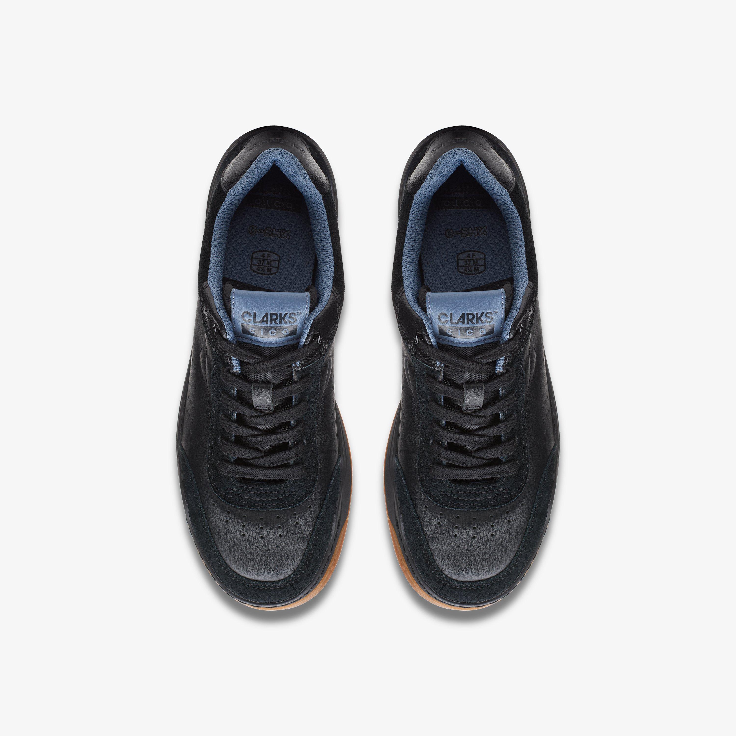 CICA 2.0 Older Black Lace Up School Shoes, view 6 of 6
