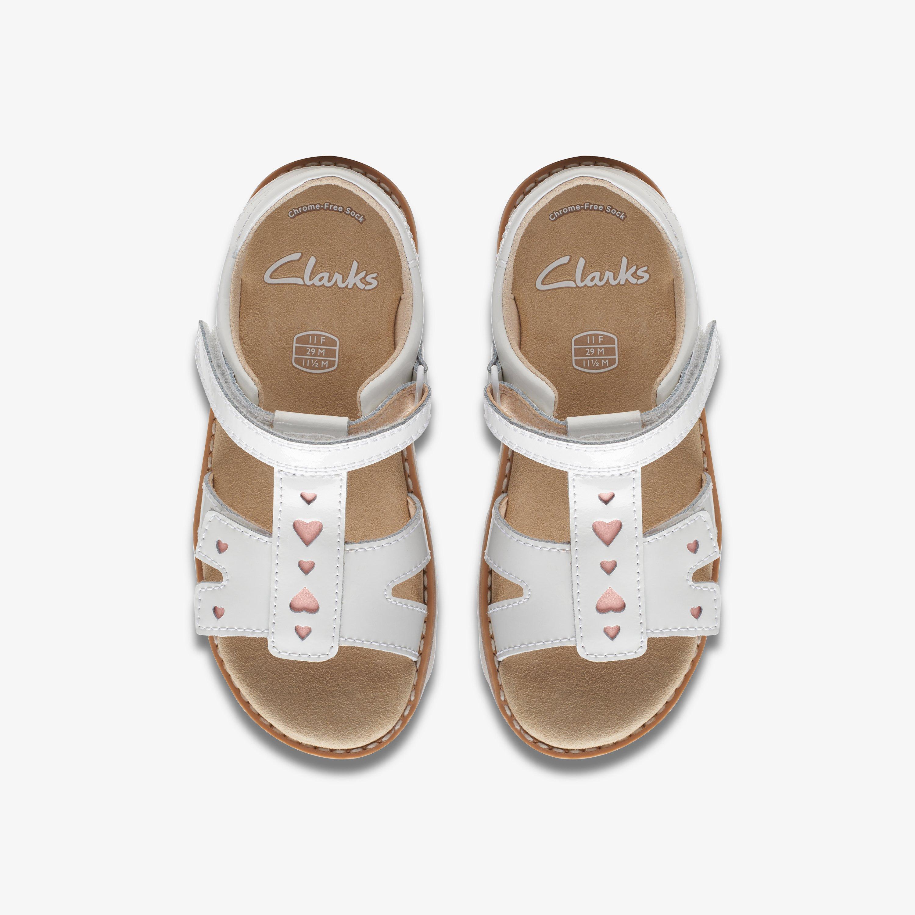 Clarks toddler shoe size best sale