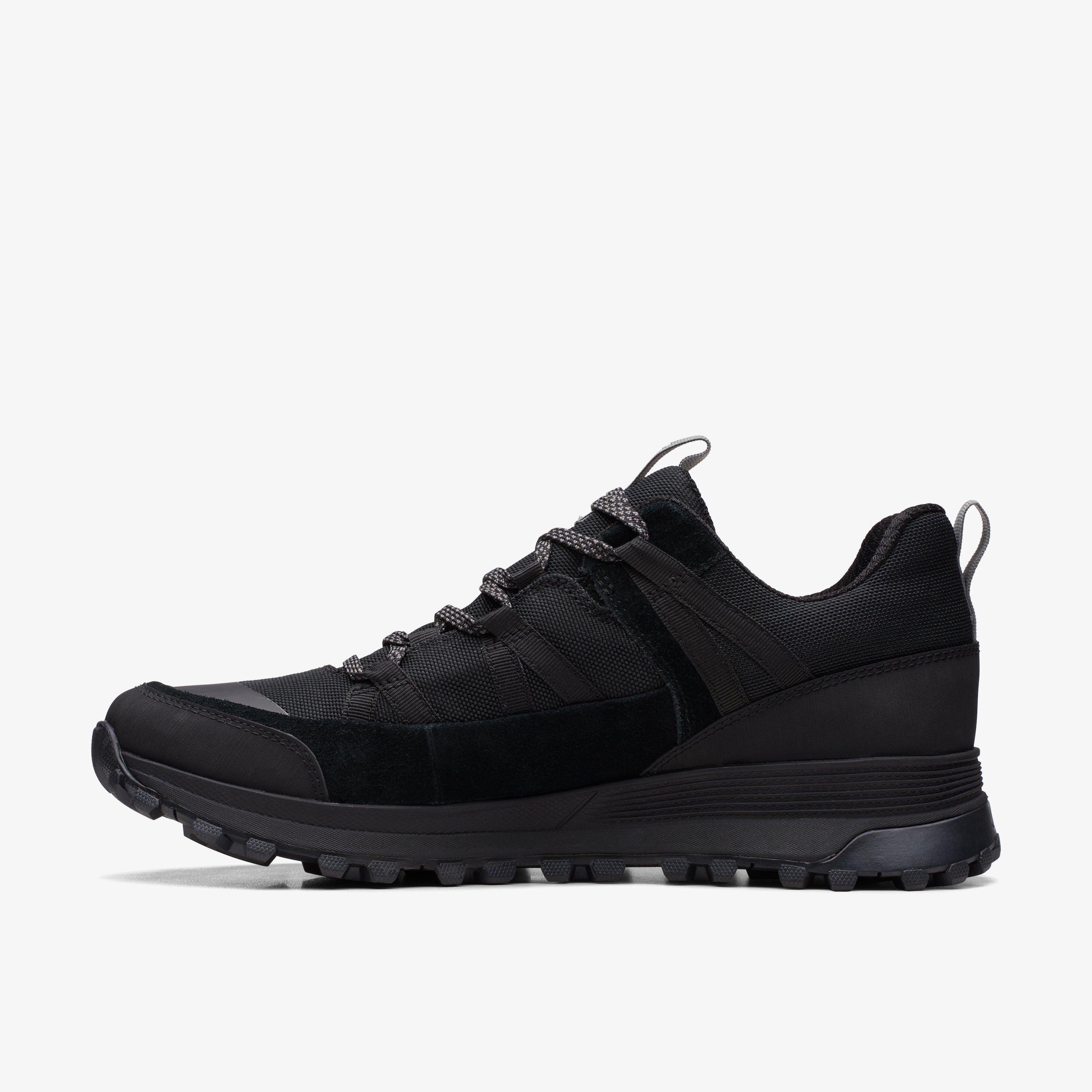 Mens ATL Trek Run GORE-TEX Black Trainers | Clarks UK