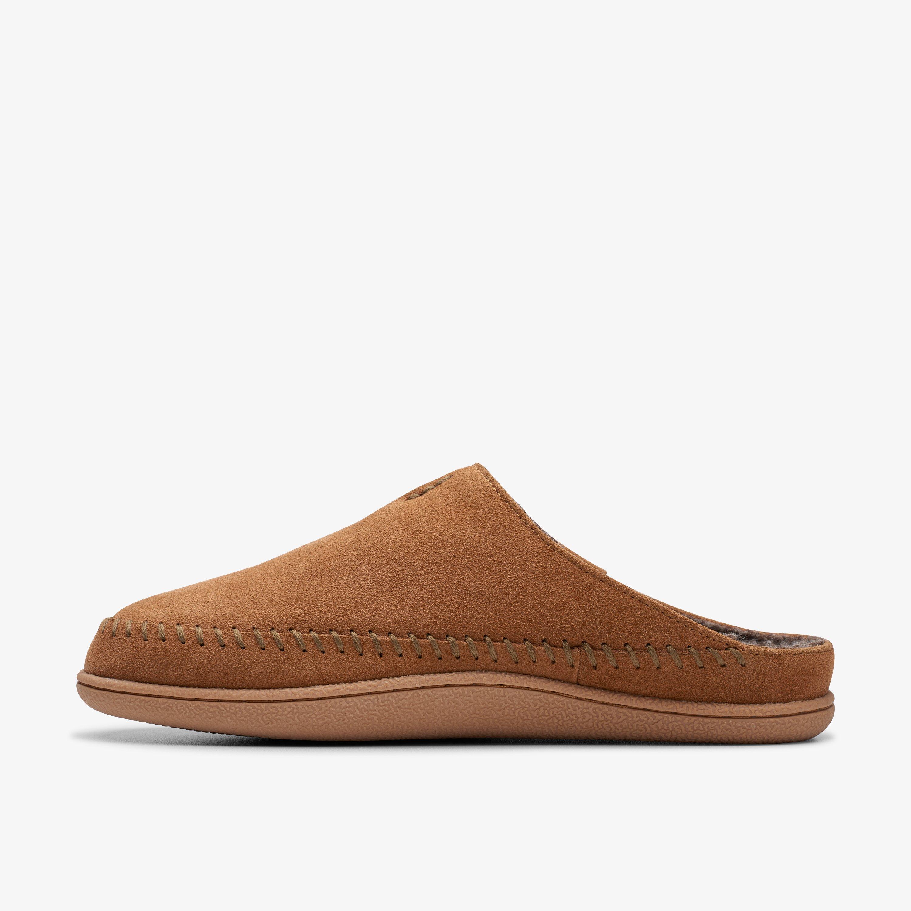 Men s Slippers Leather House Slippers Clarks CA