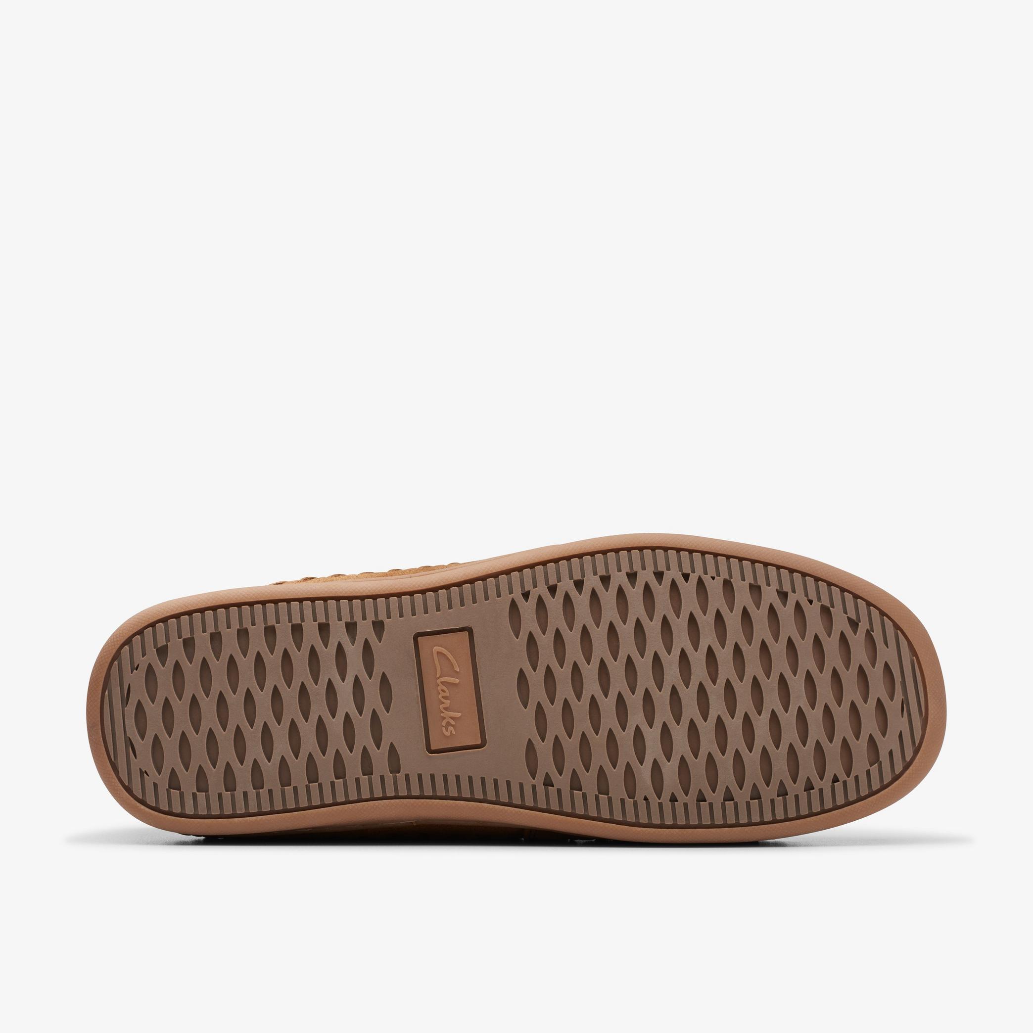 Challen Rise Tan Suede Slip Ons, view 3 of 6