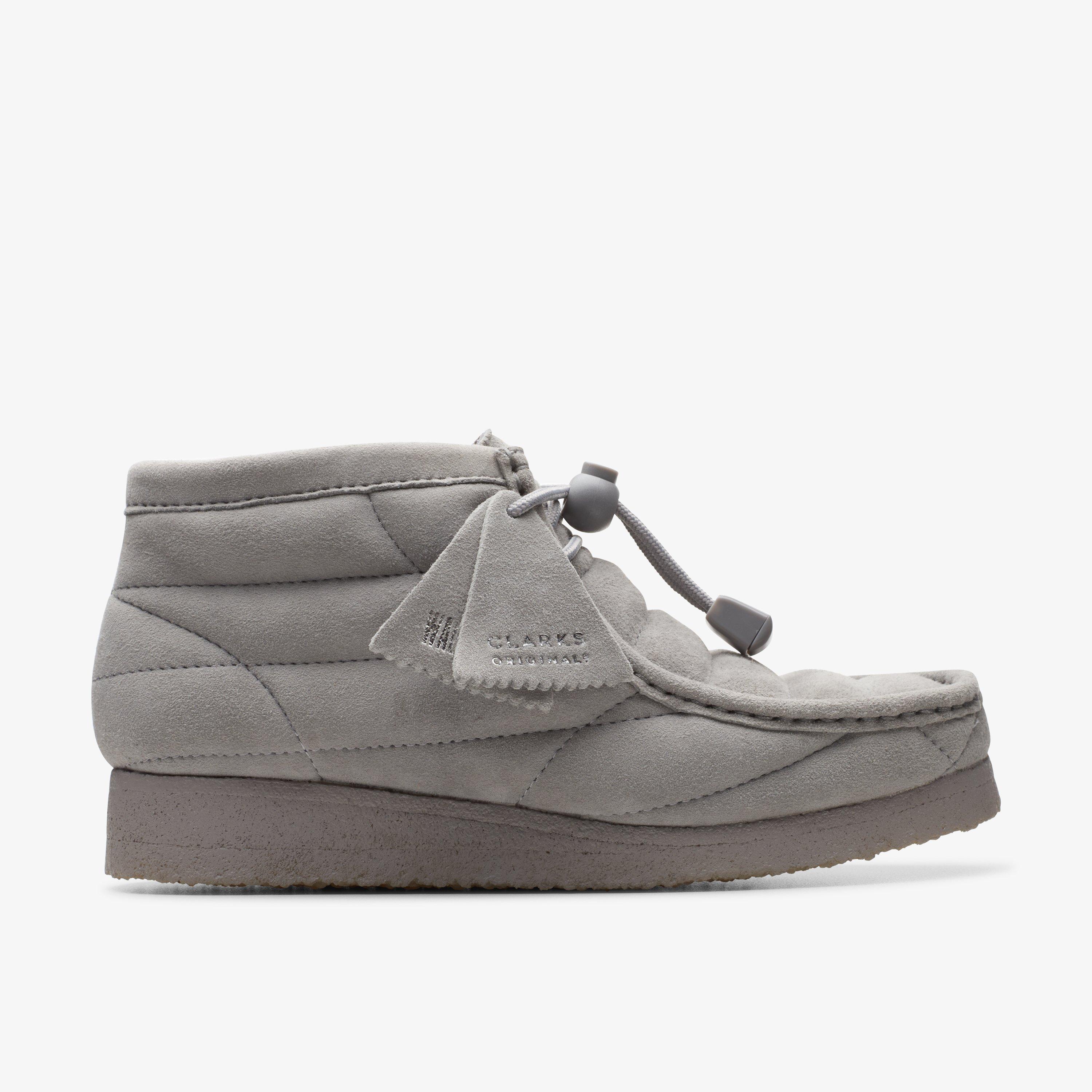 Clarks on sale grey nubuck