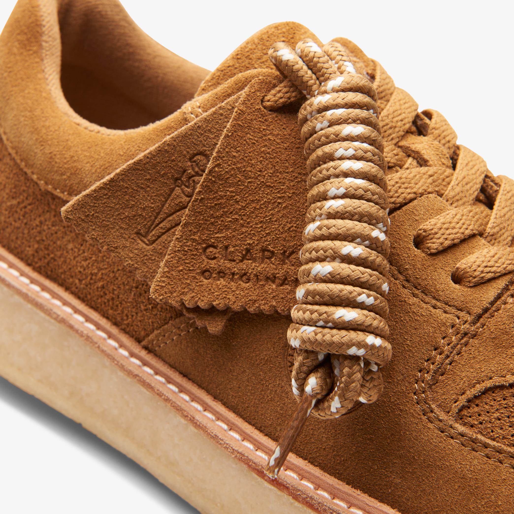 8th St Sandford Golden Sand Suede Trainers, view 7 of 7