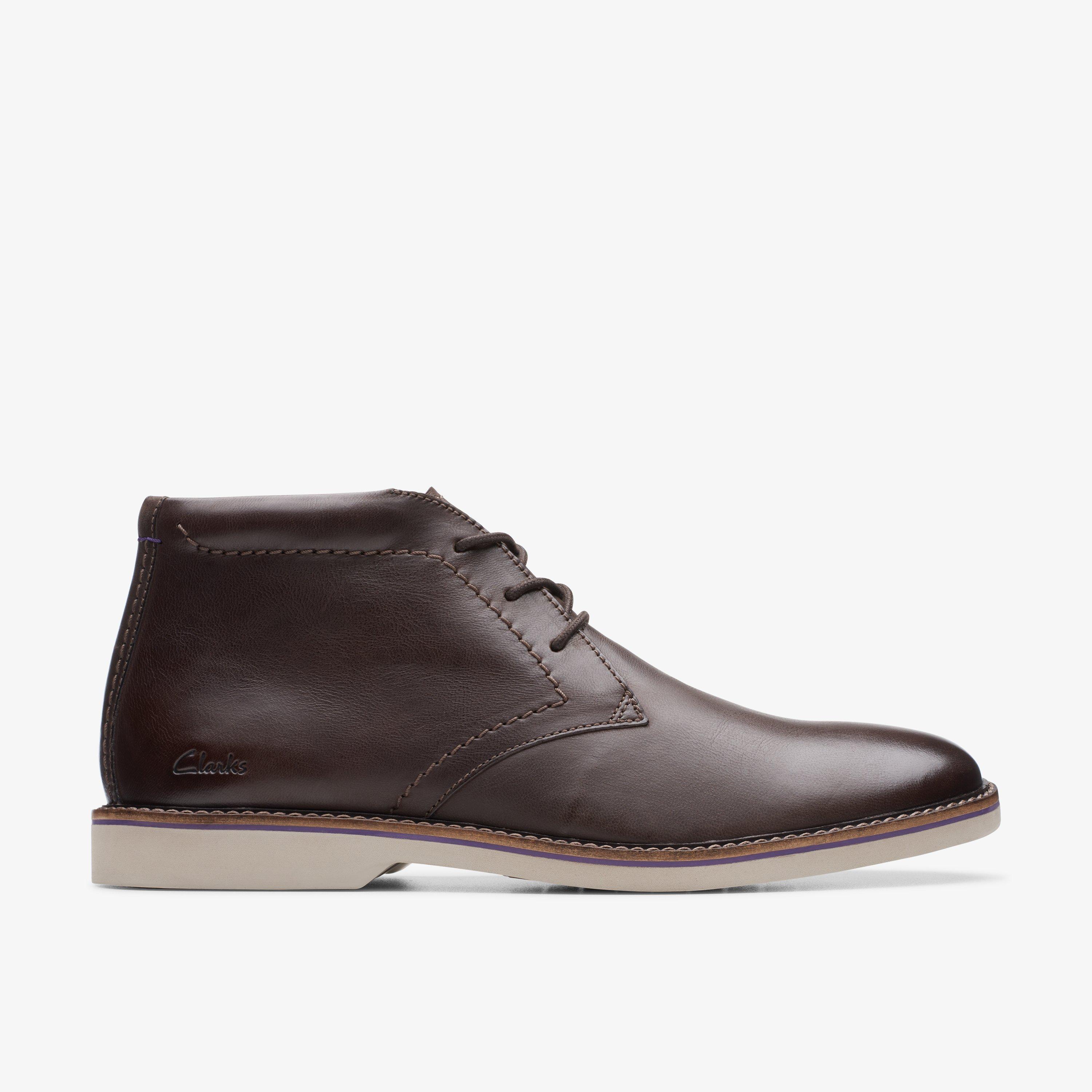 CLARKS | ZAPATOS DERBY HOMBRE | ATTICUS LT LOW GORETEX DARK BROWN NUBUCK |  MARRÓN