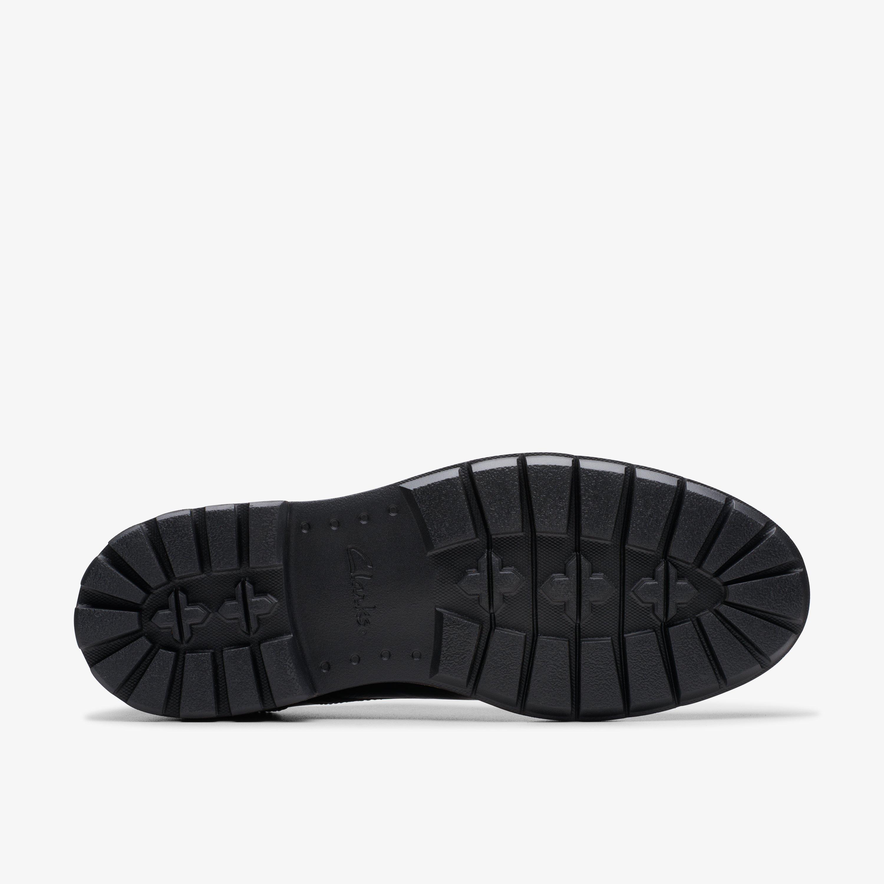 Batcombe Tie Black Leather