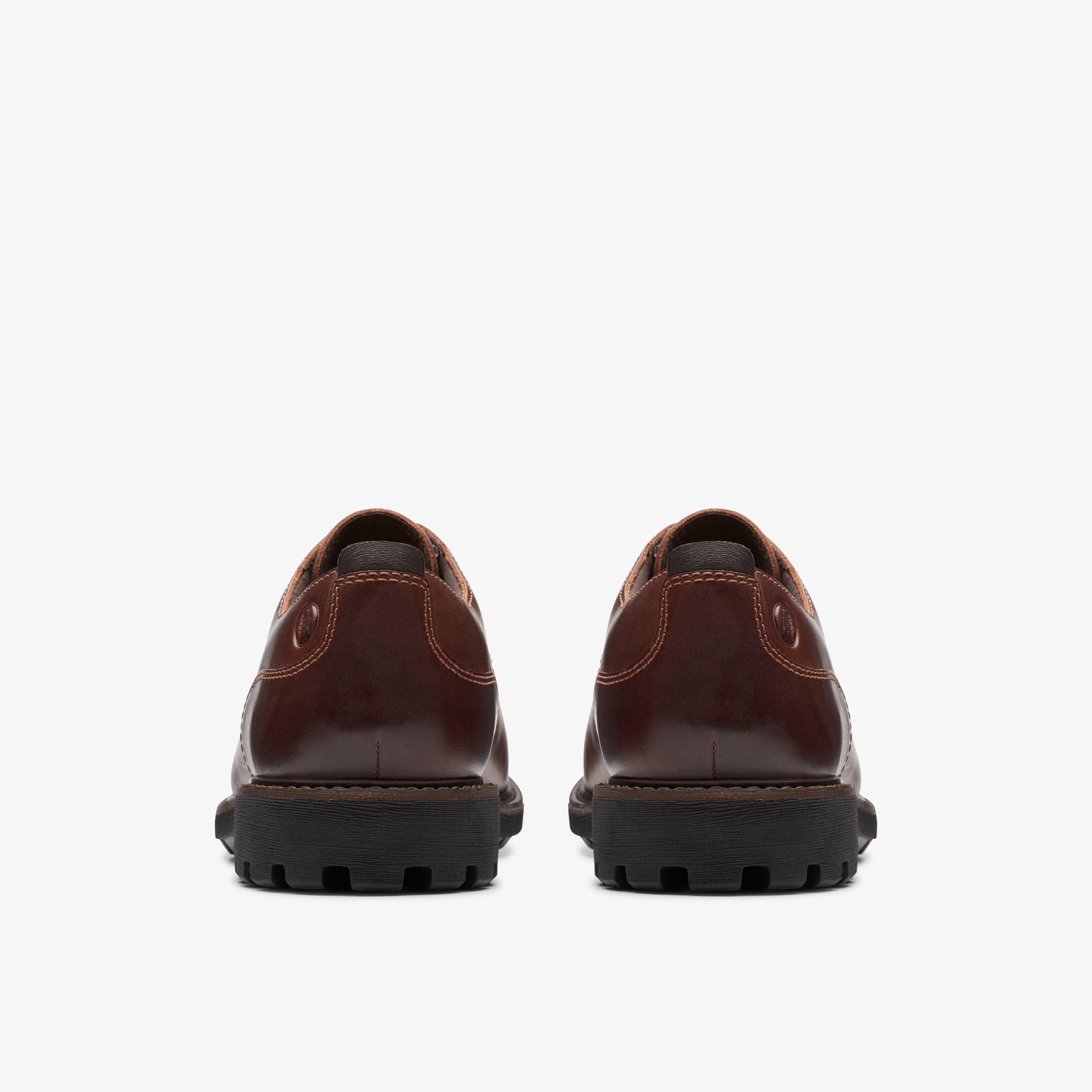 CLARKS | ZAPATOS DERBY HOMBRE | ATTICUS LT LOW GORETEX DARK BROWN NUBUCK |  MARRÓN