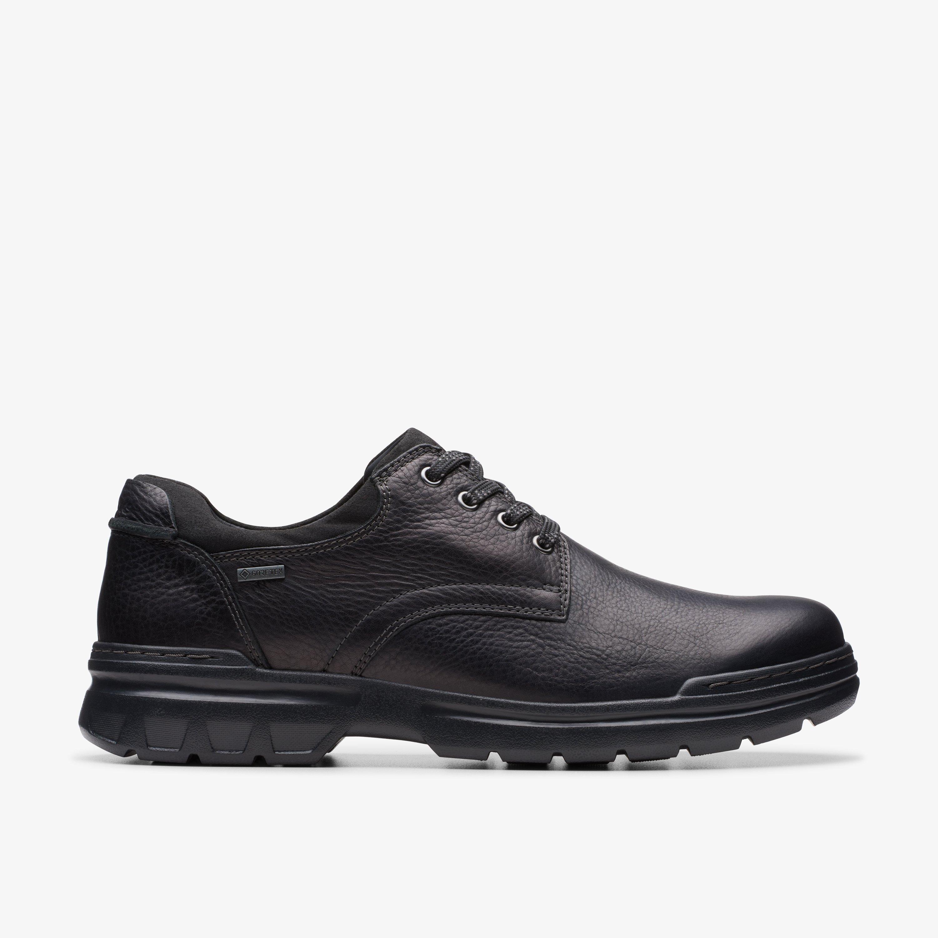 Clarks gore tex store black shoes