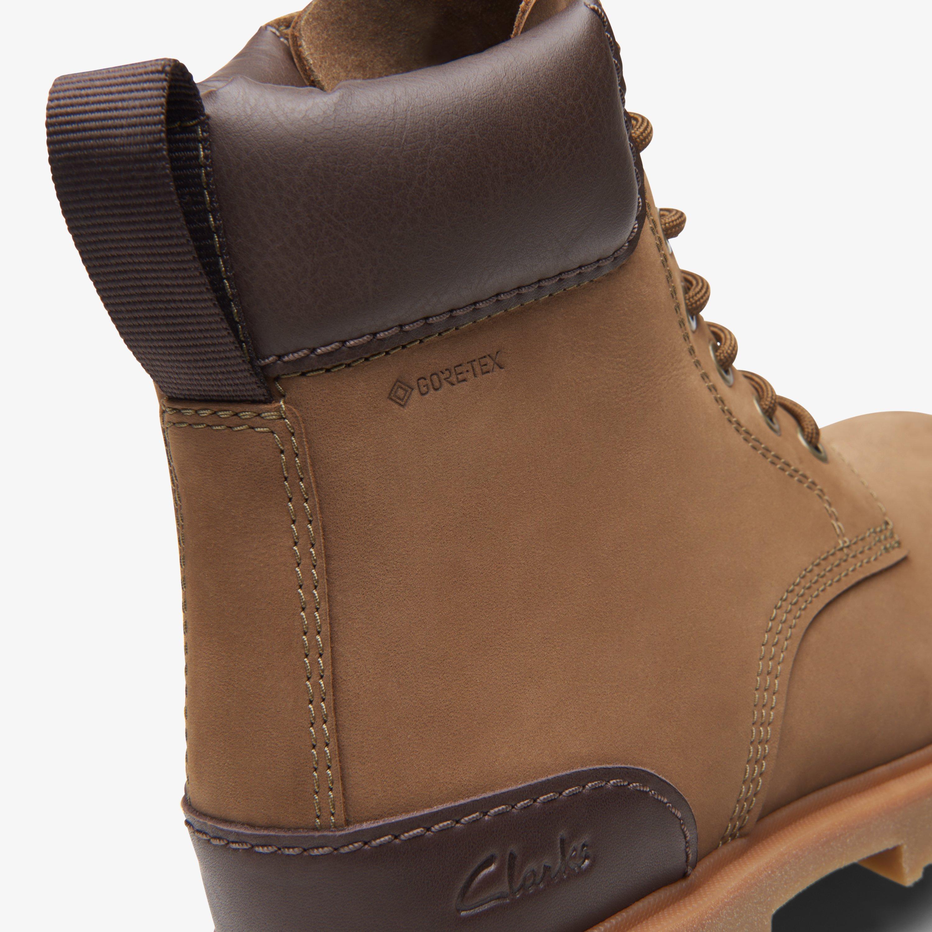 MENS Rossdale Hi GORE-TEX Dark Sand Leather Ankle Boots