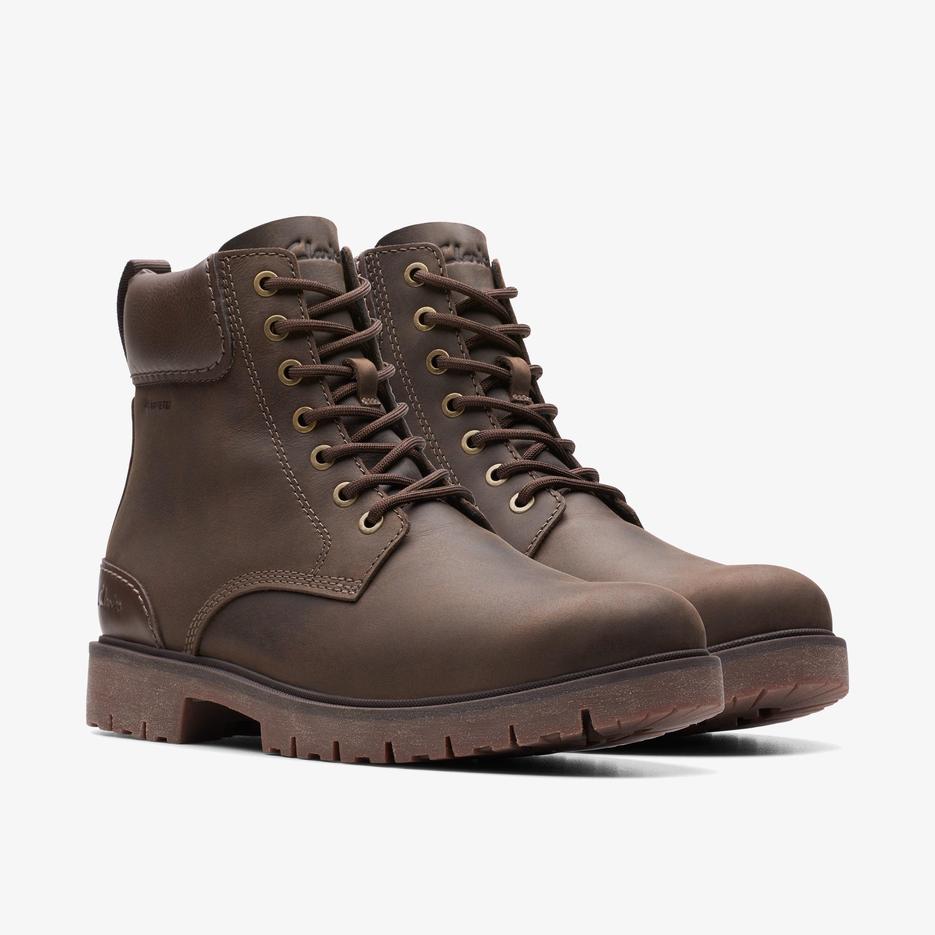 Clarks mens nubuck clearance boots