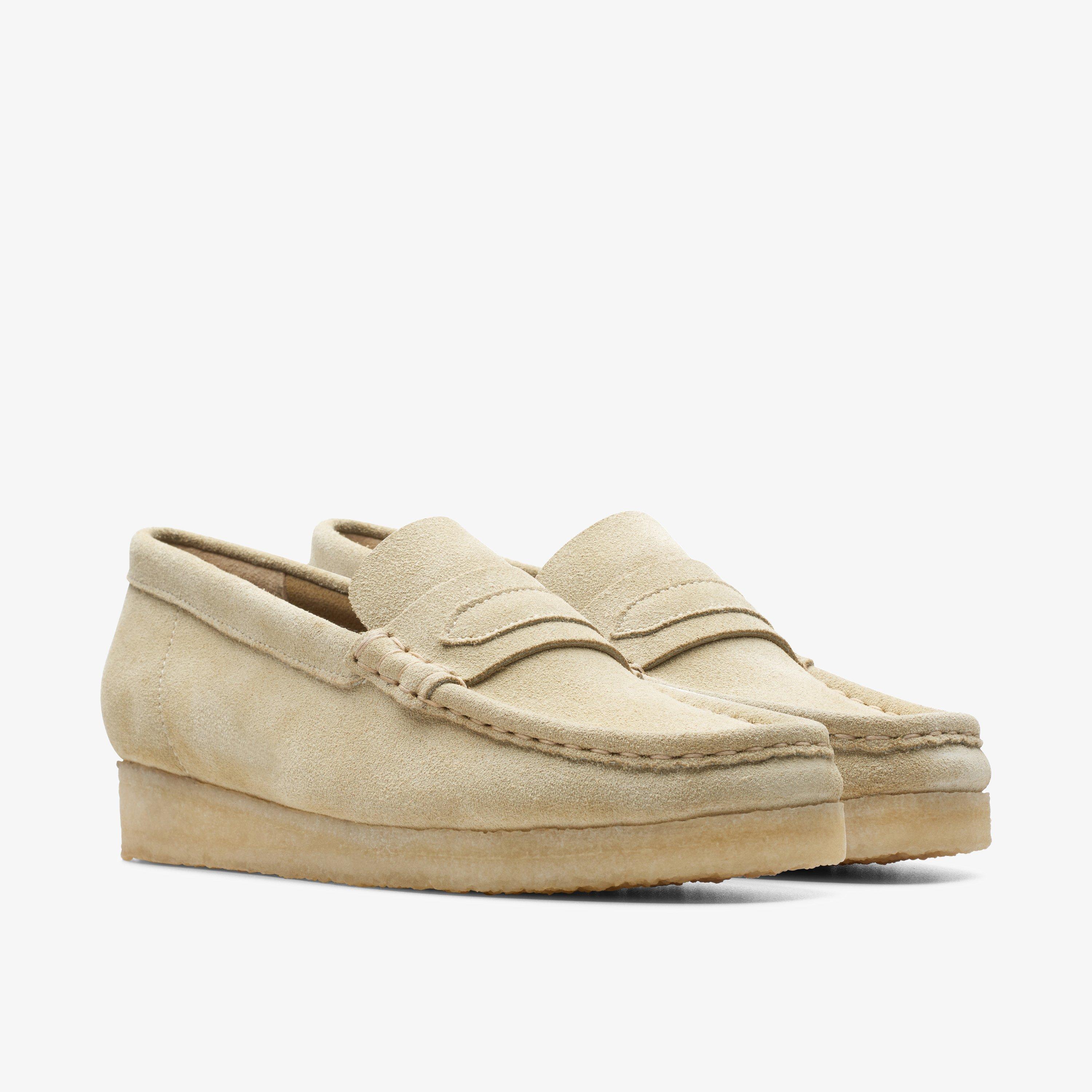 Wallabee Loafer — Beige