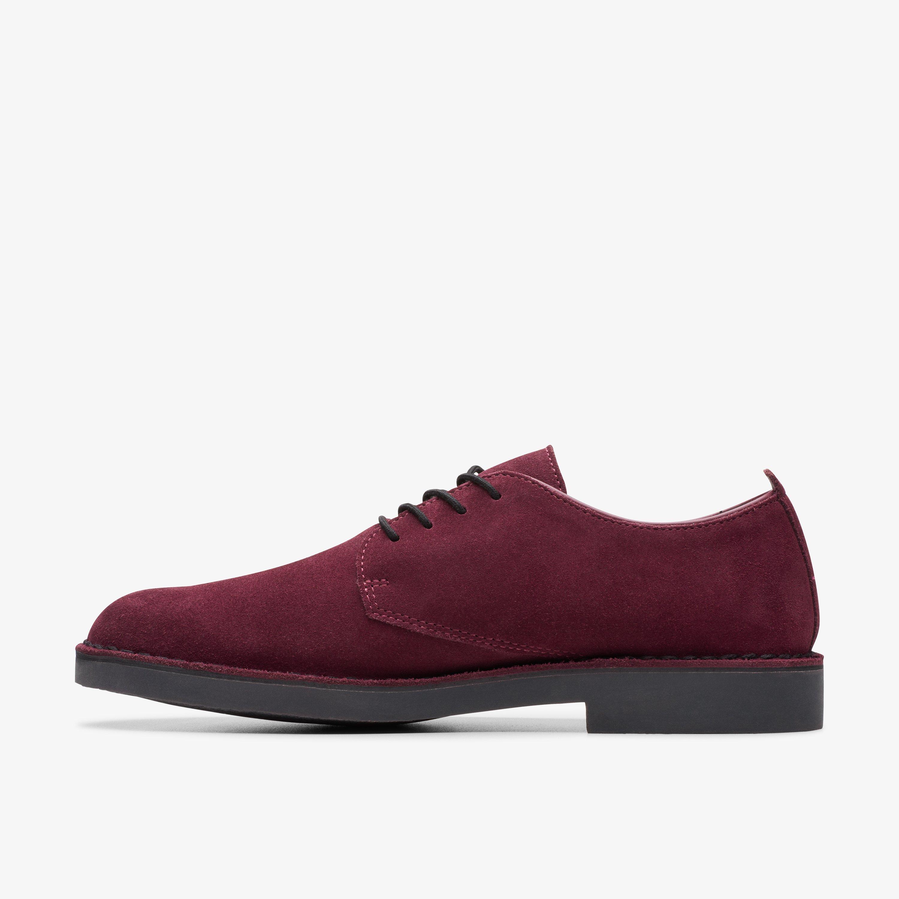 Little best sale burgundy clarks